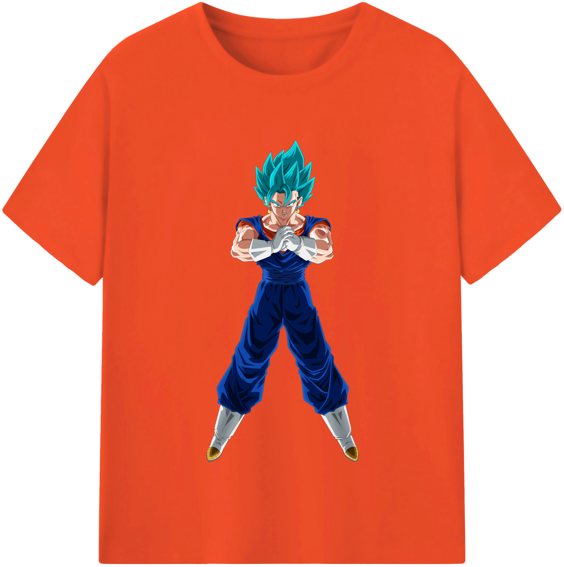 （画像用） ドラゴンボール ベジット DRAGON BALL Vegetto 綿100％半袖Tシャツ（フロントプリント）