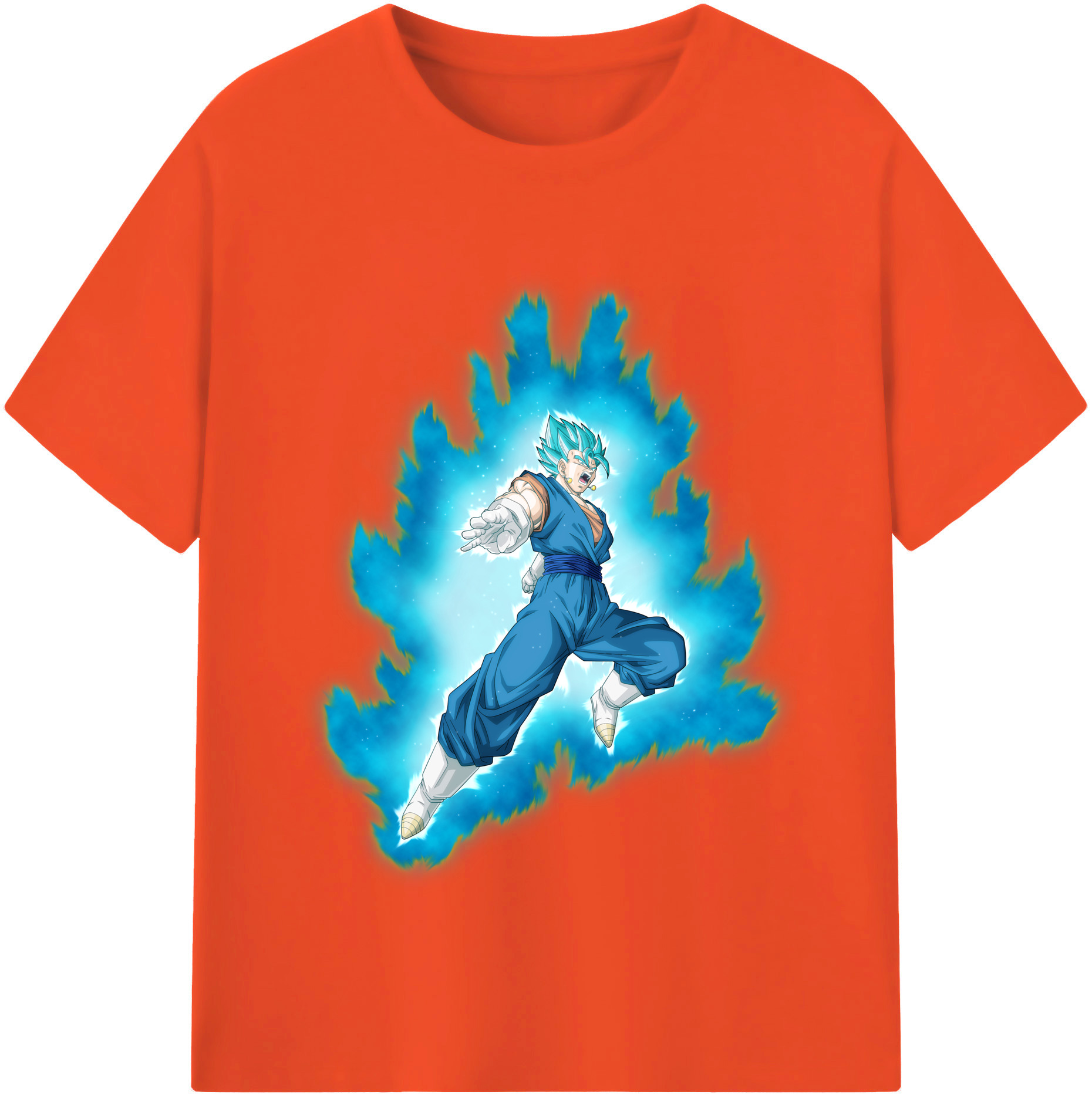 （画像用） ドラゴンボール ベジット DRAGON BALL Vegetto 綿100％半袖Tシャツ（フロントプリント）