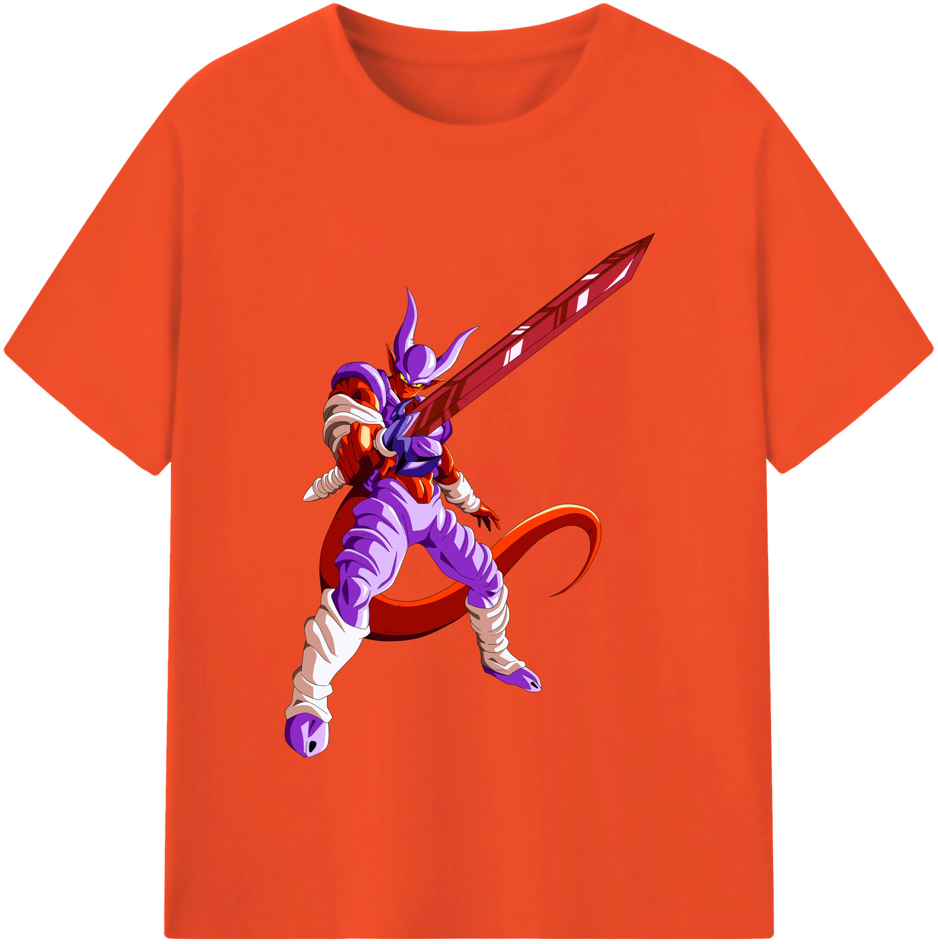 （画像用） ドラゴンボール ジャネンバ DRAGON BALL Janemba 綿100％半袖Tシャツ（フロントプリント）