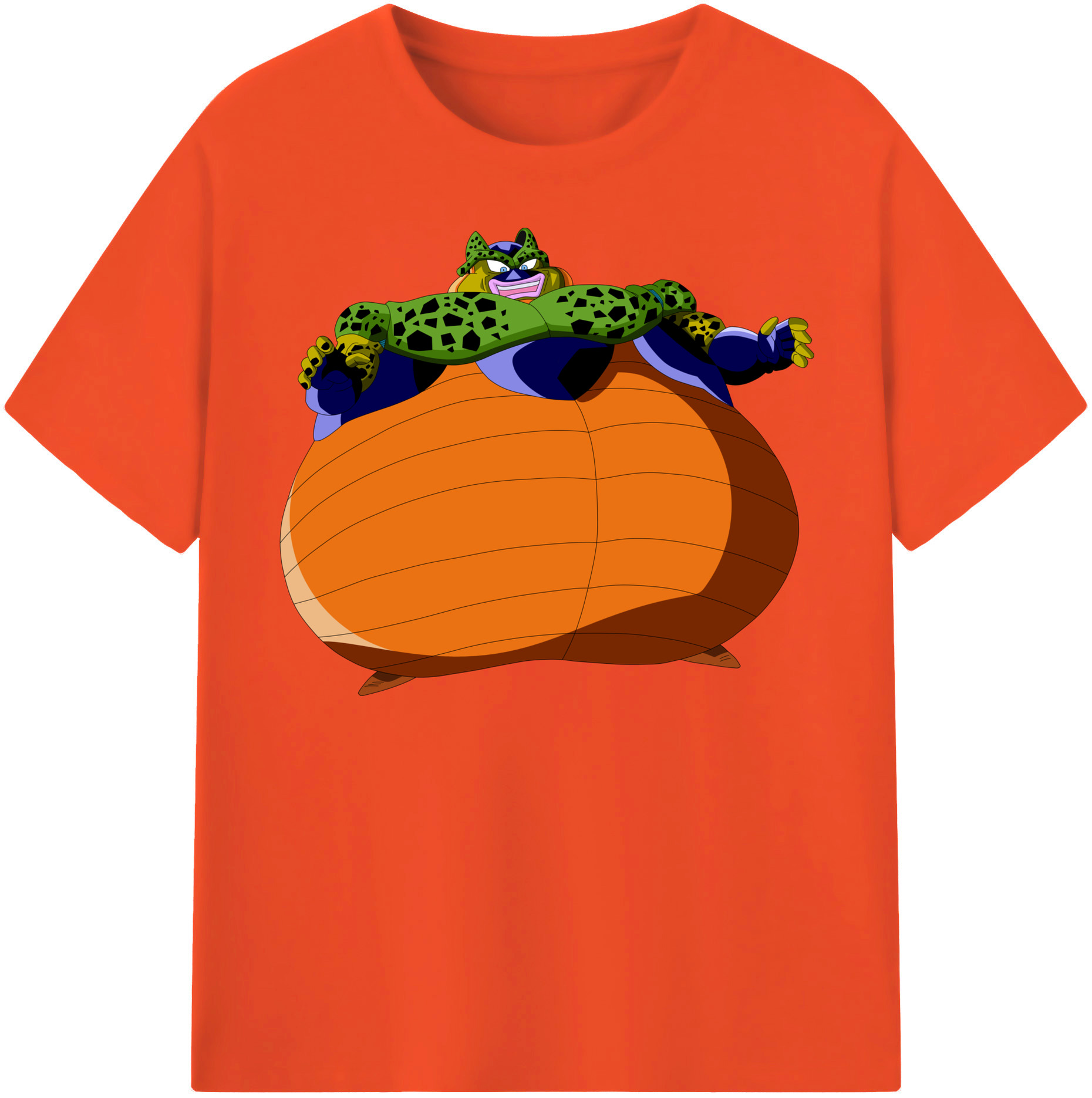 （画像用） ドラゴンボール セル DRAGON BALL Cell 綿100％半袖Tシャツ（フロントプリント）
