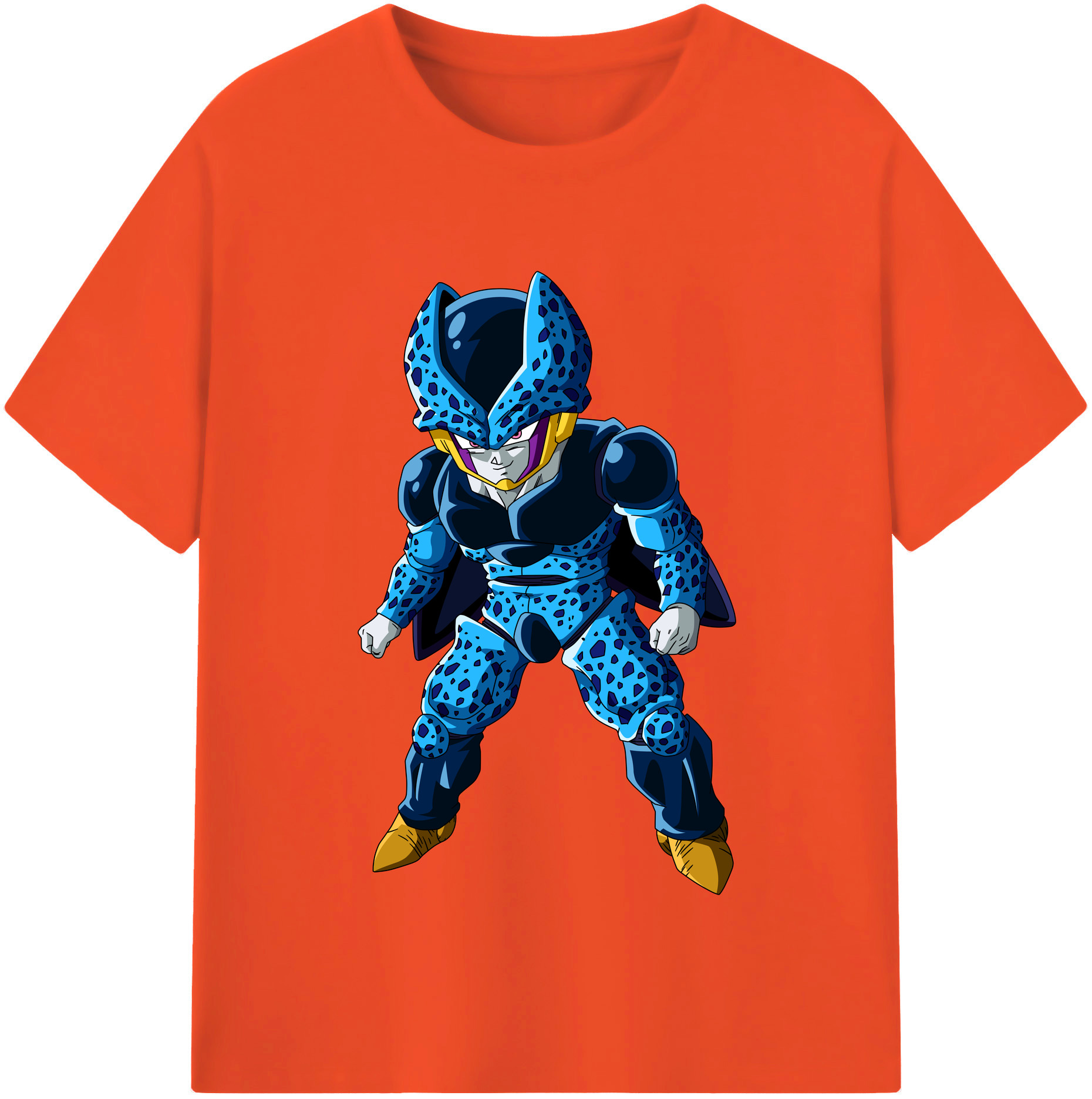 （画像用） ドラゴンボール セル DRAGON BALL Cell 綿100％半袖Tシャツ（フロントプリント）