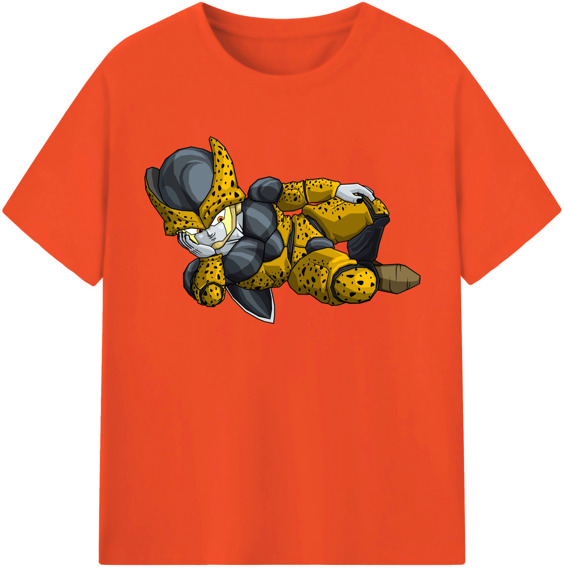 （画像用） ドラゴンボール セル DRAGON BALL Cell 綿100％半袖Tシャツ（フロントプリント）