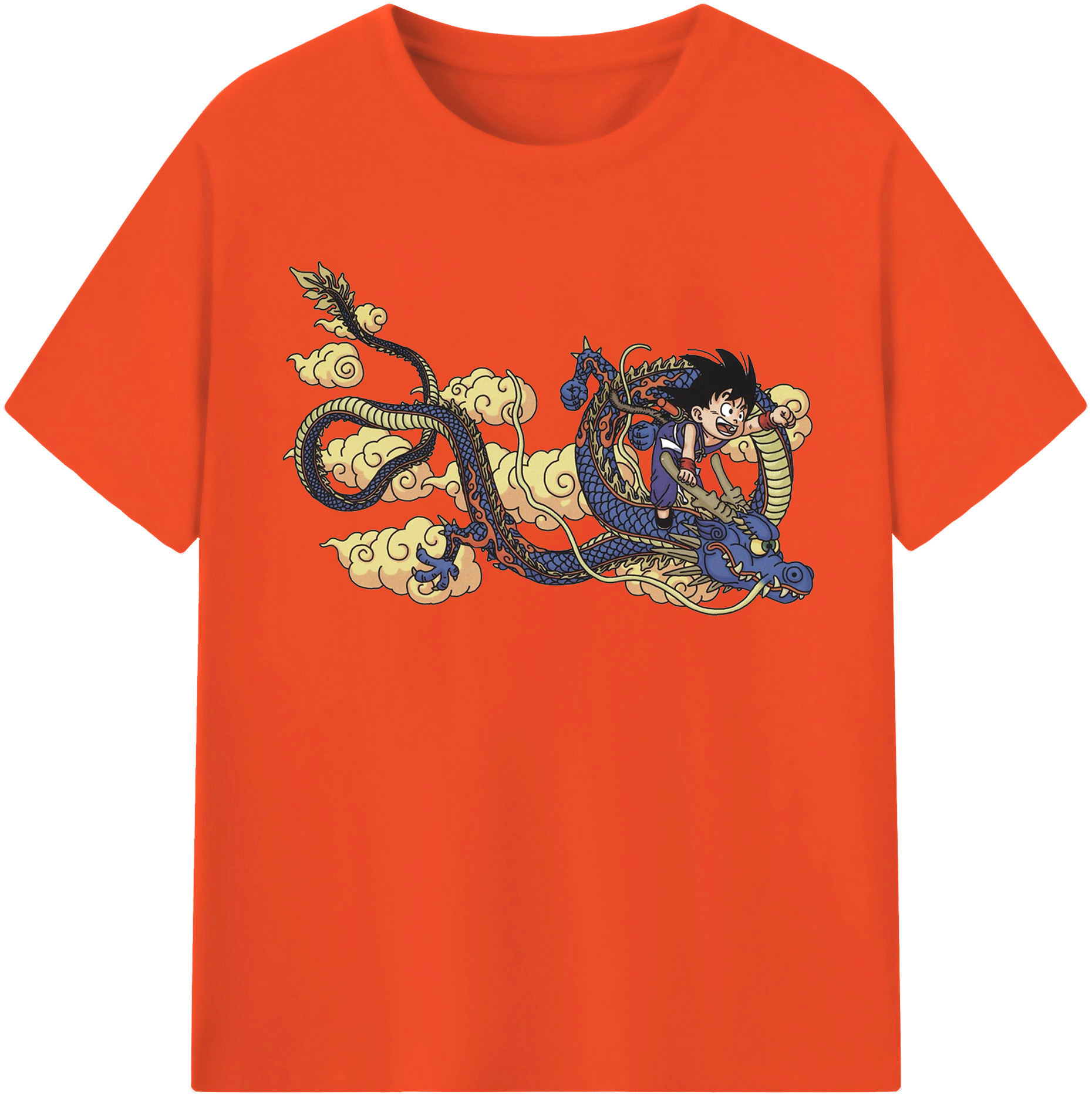 ドラゴンボール 神龍 シェンロン DRAGON BALL Shenron 綿100％半袖Tシャツ（フロントプリント）
