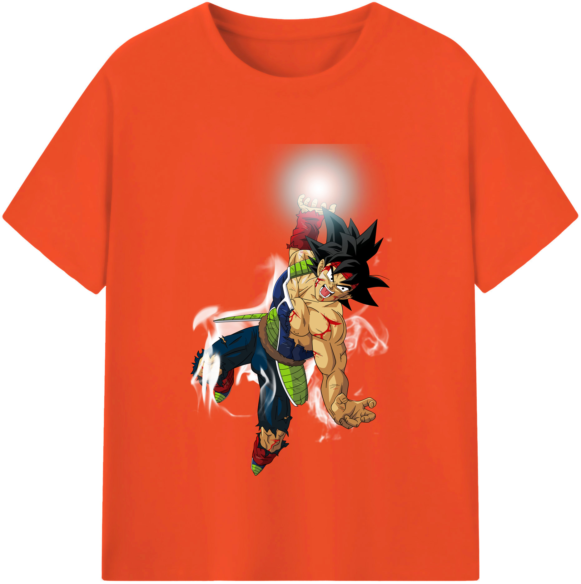 （画像用） ドラゴンボール バーダック DRAGON BALL Burdock 綿100％半袖Tシャツ（フロントプリント）