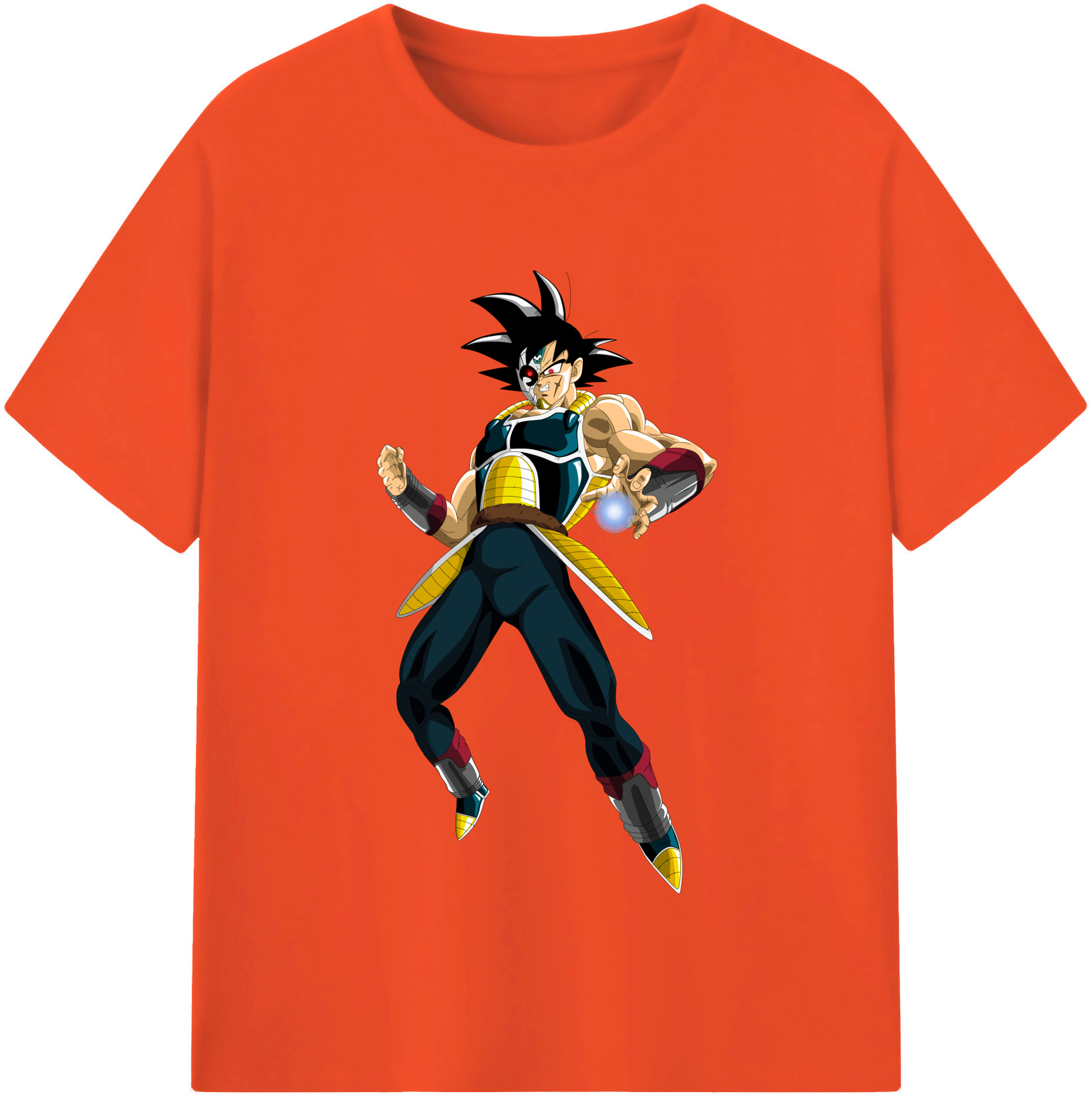 （画像用） ドラゴンボール バーダック DRAGON BALL Burdock 綿100％半袖Tシャツ（フロントプリント）