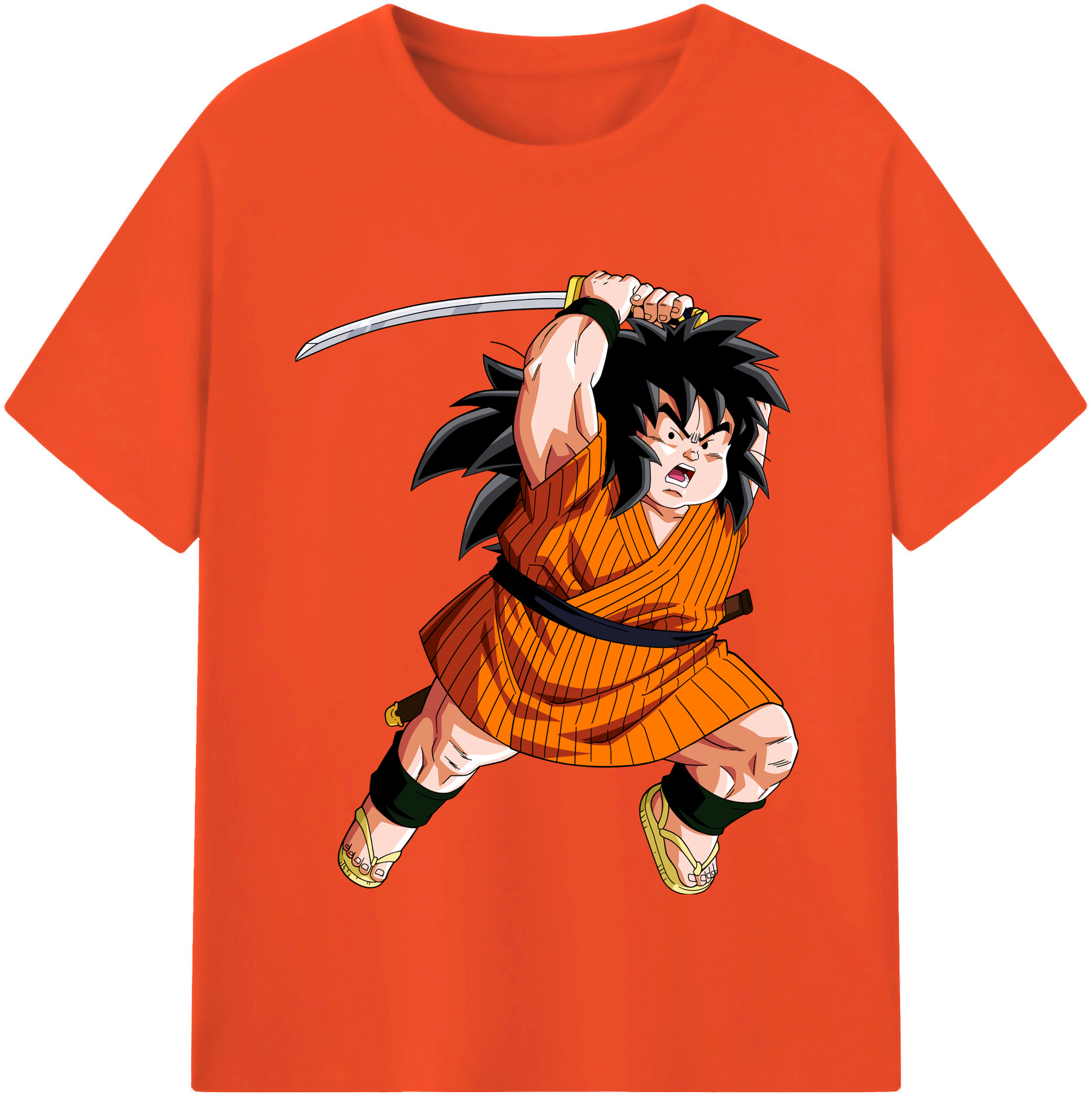 （画像用） ドラゴンボール やじろべえ DRAGON BALL Yajirobe 綿100％半袖Tシャツ（フロントプリント）