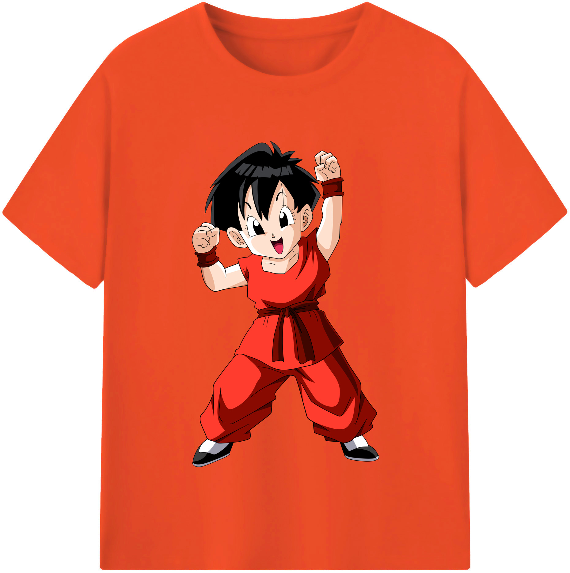（画像用） ドラゴンボール パン DRAGON BALL Pan 綿100％半袖Tシャツ（フロントプリント）