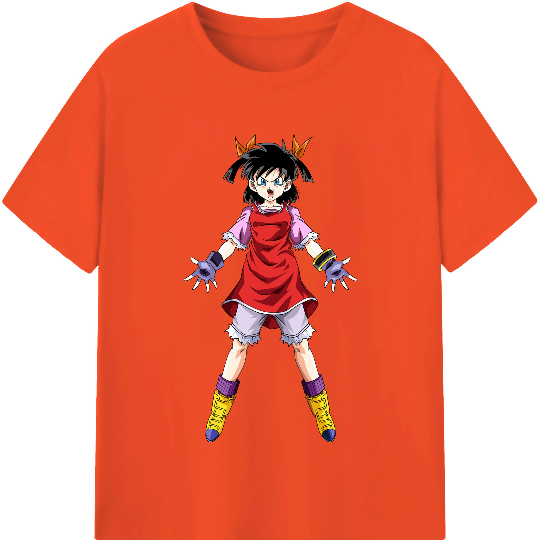 （画像用） ドラゴンボール パン DRAGON BALL Pan 綿100％半袖Tシャツ（フロントプリント）