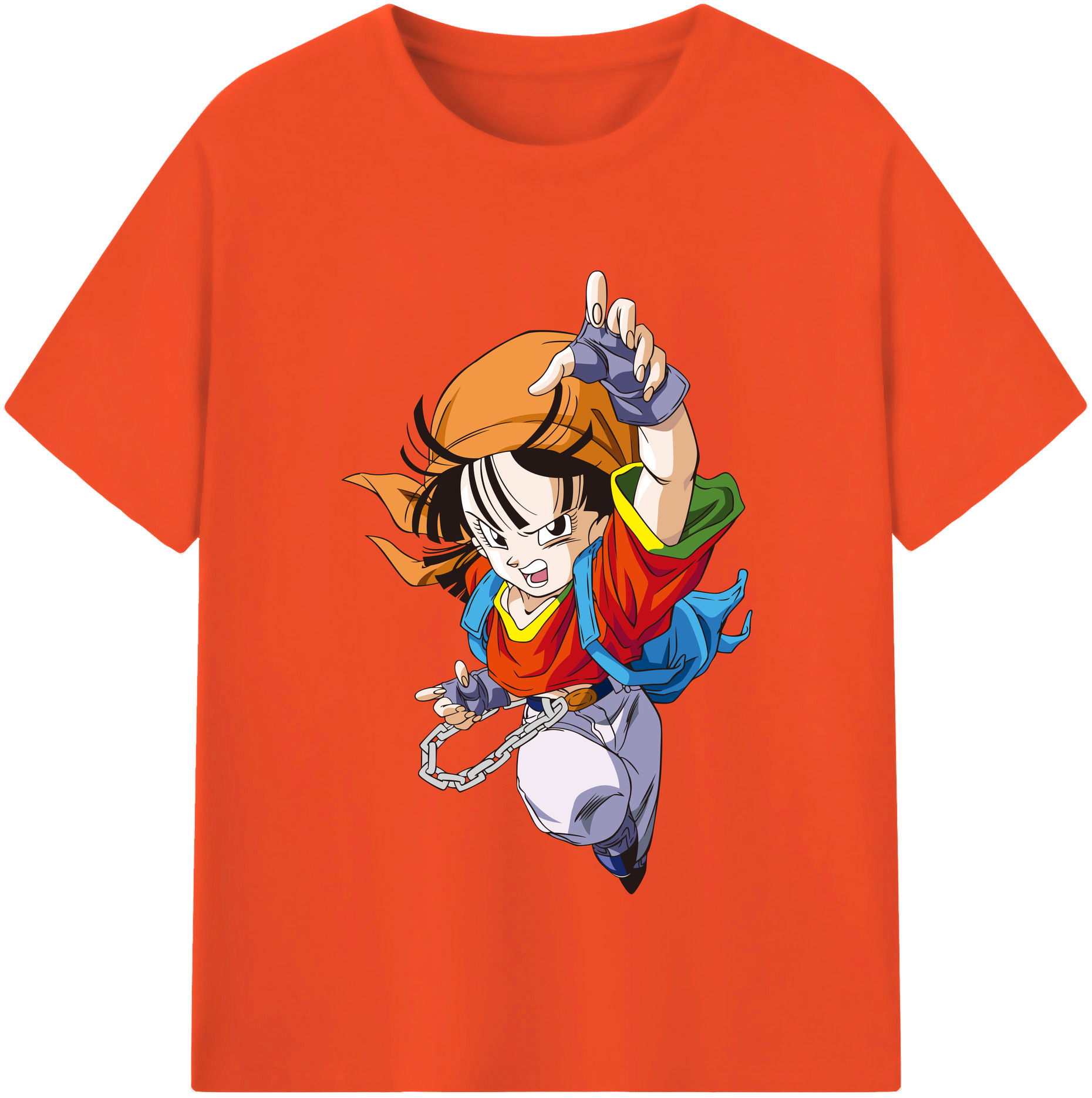 （画像用） ドラゴンボール パン DRAGON BALL Pan 綿100％半袖Tシャツ（フロントプリント）