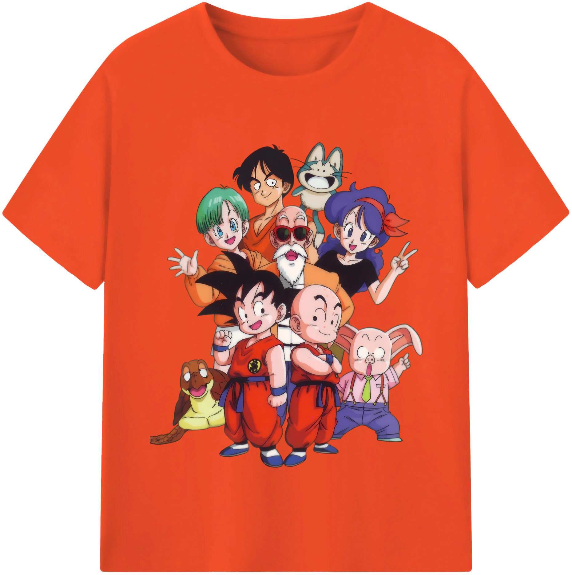（画像用） ドラゴンボール DRAGON BALL 綿100％半袖Tシャツ（フロントプリント）
