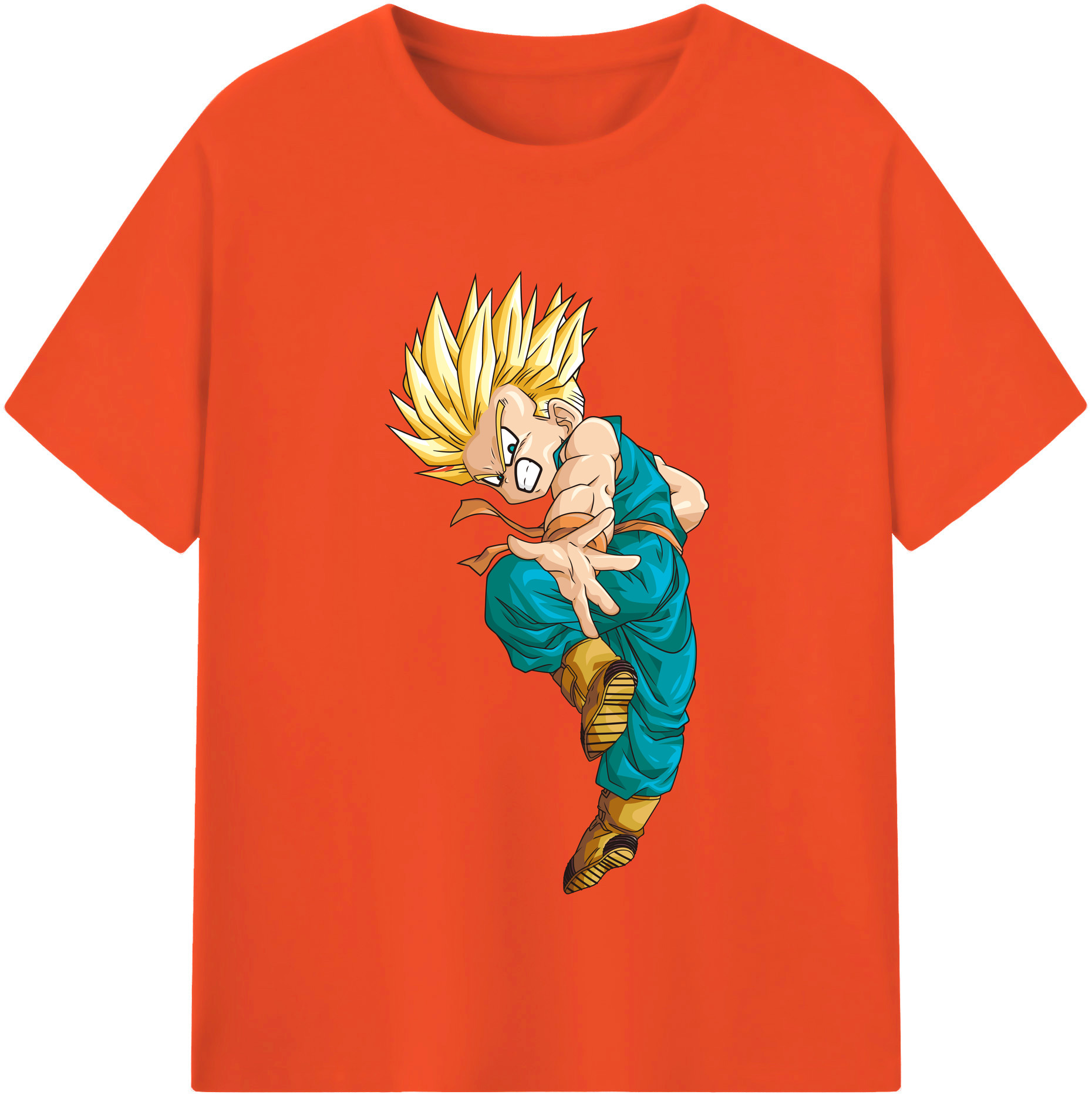 （画像用） ドラゴンボール DRAGON BALL 綿100％半袖Tシャツ（フロントプリント）