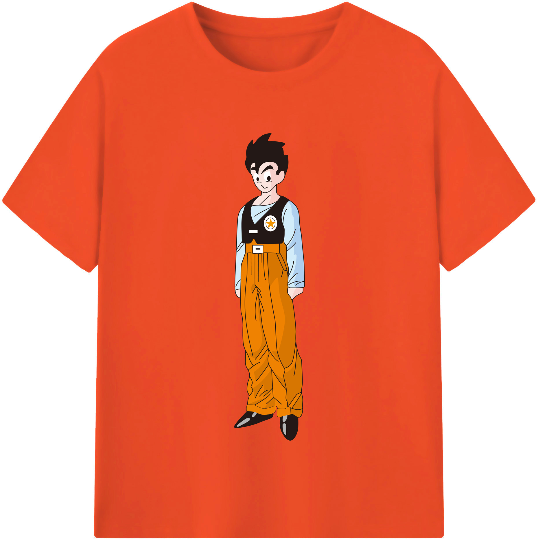 （画像用） ドラゴンボール DRAGON BALL 綿100％半袖Tシャツ（フロントプリント）