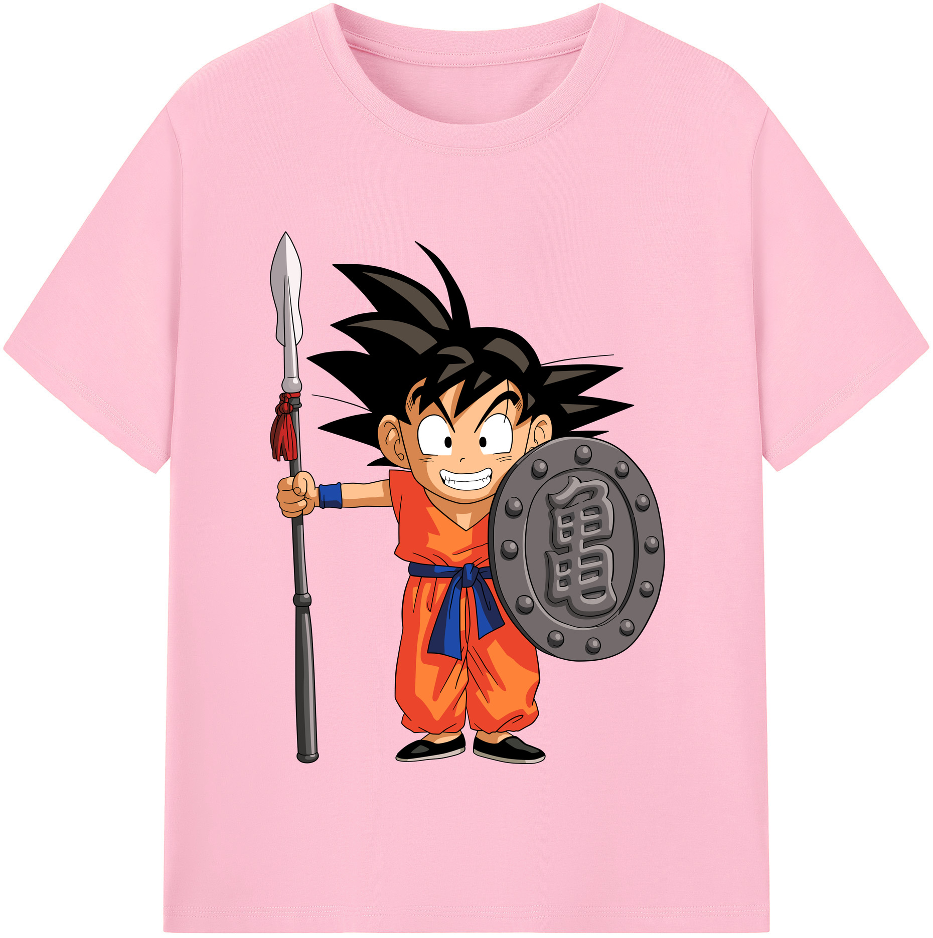 （画像用） ドラゴンボール 孫悟空（そん ごくう）Son Goku カカロット DRAGON BALL Kakarotto 綿100％半袖Tシャツ（フロントプリント）