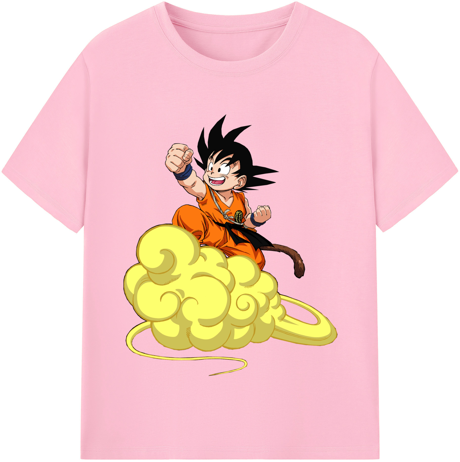 （画像用） ドラゴンボール 孫悟空（そん ごくう）Son Goku カカロット DRAGON BALL Kakarotto 綿100％半袖Tシャツ（フロントプリント）