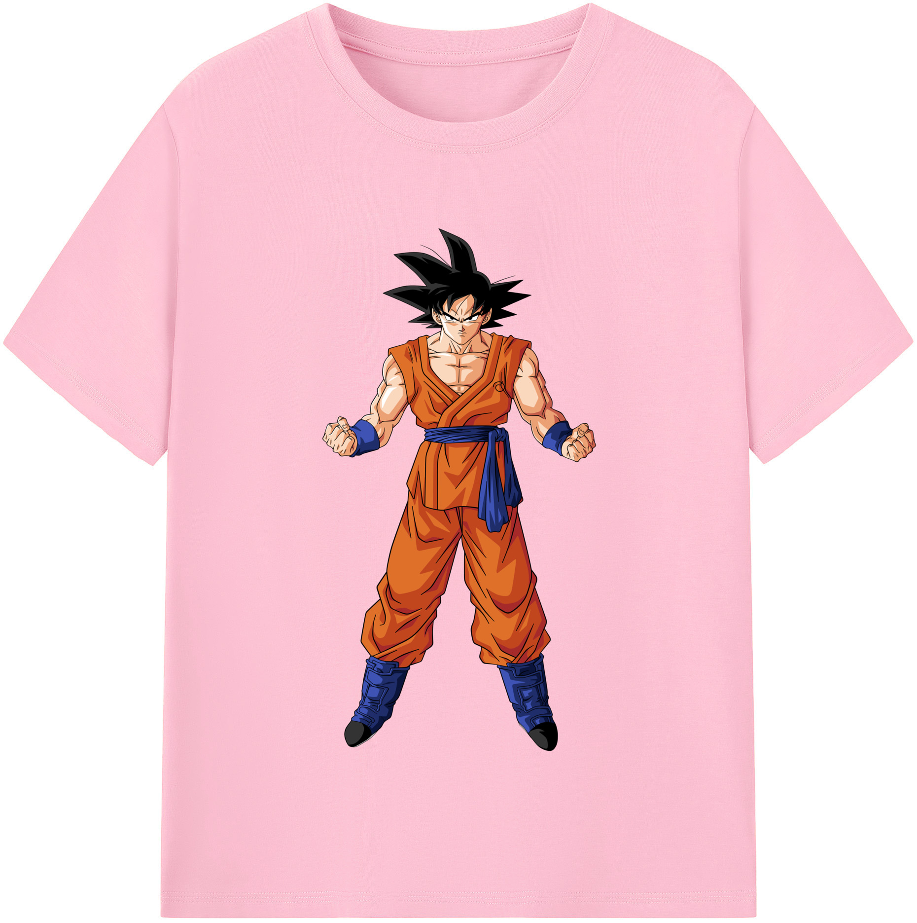 （画像用） ドラゴンボール 孫悟空（そん ごくう）Son Goku カカロット DRAGON BALL Kakarotto 綿100％半袖Tシャツ（フロントプリント）