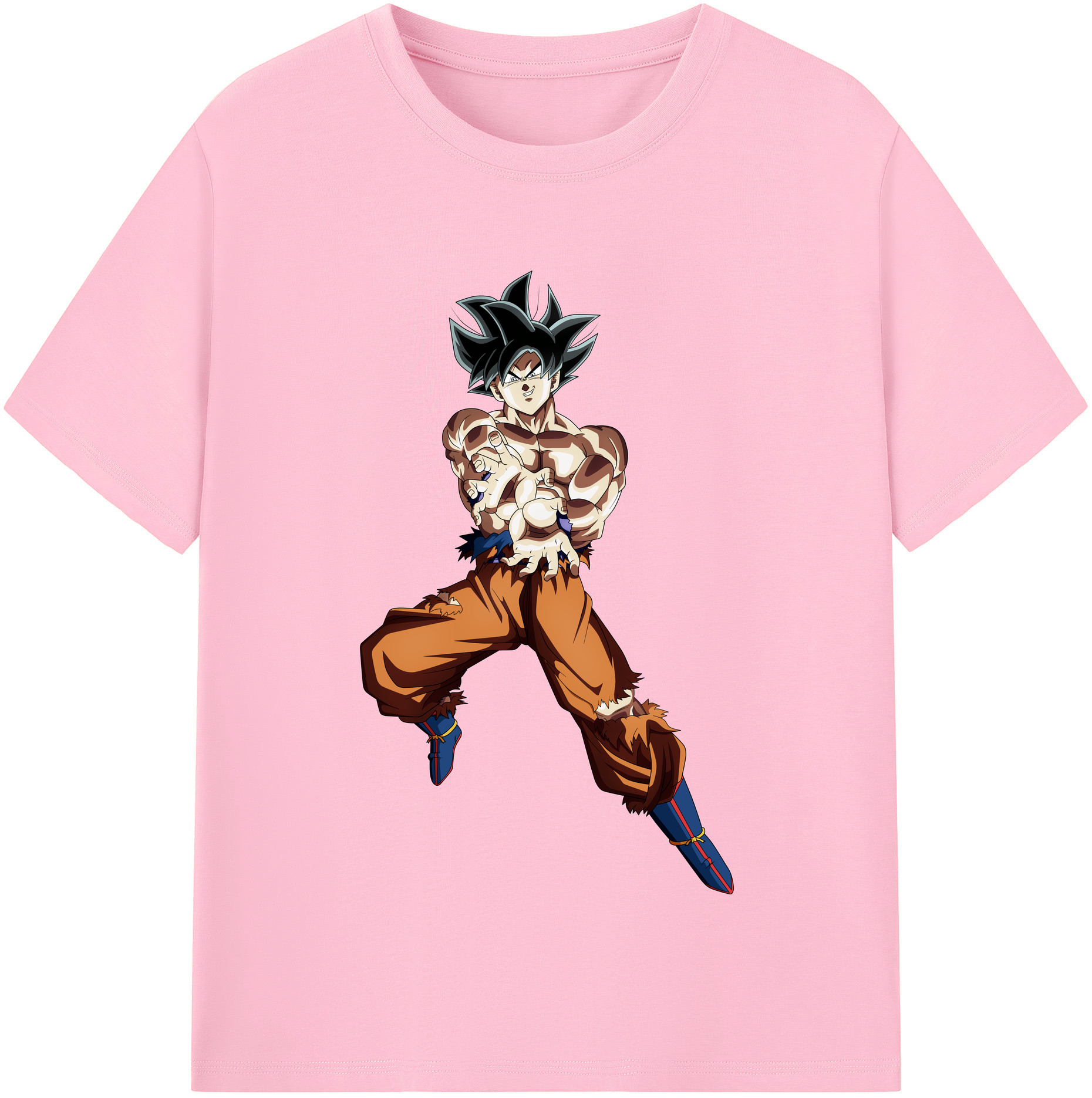 （画像用） ドラゴンボール 孫悟空（そん ごくう）Son Goku カカロット DRAGON BALL Kakarotto 綿100％半袖Tシャツ（フロントプリント）