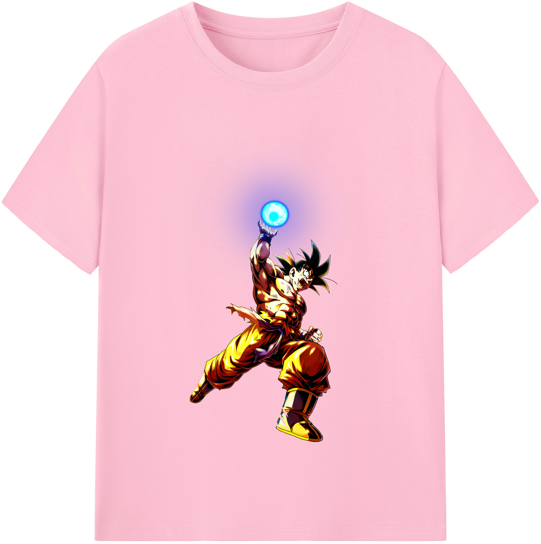 （画像用） ドラゴンボール 孫悟空（そん ごくう）Son Goku カカロット DRAGON BALL Kakarotto 綿100％半袖Tシャツ（フロントプリント）