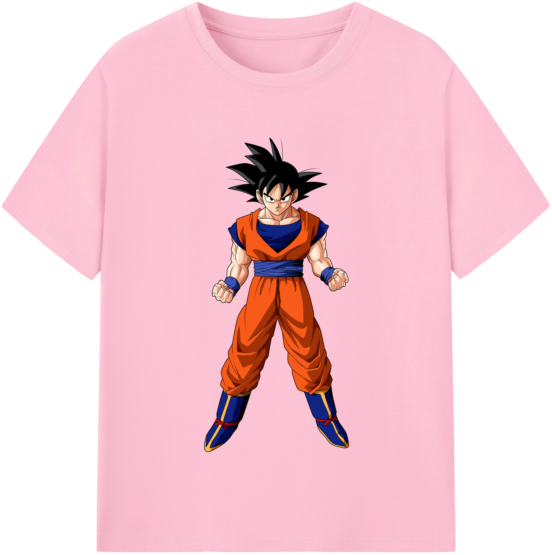 （画像用） ドラゴンボール 孫悟空（そん ごくう）Son Goku カカロット DRAGON BALL Kakarotto 綿100％半袖Tシャツ（フロントプリント）