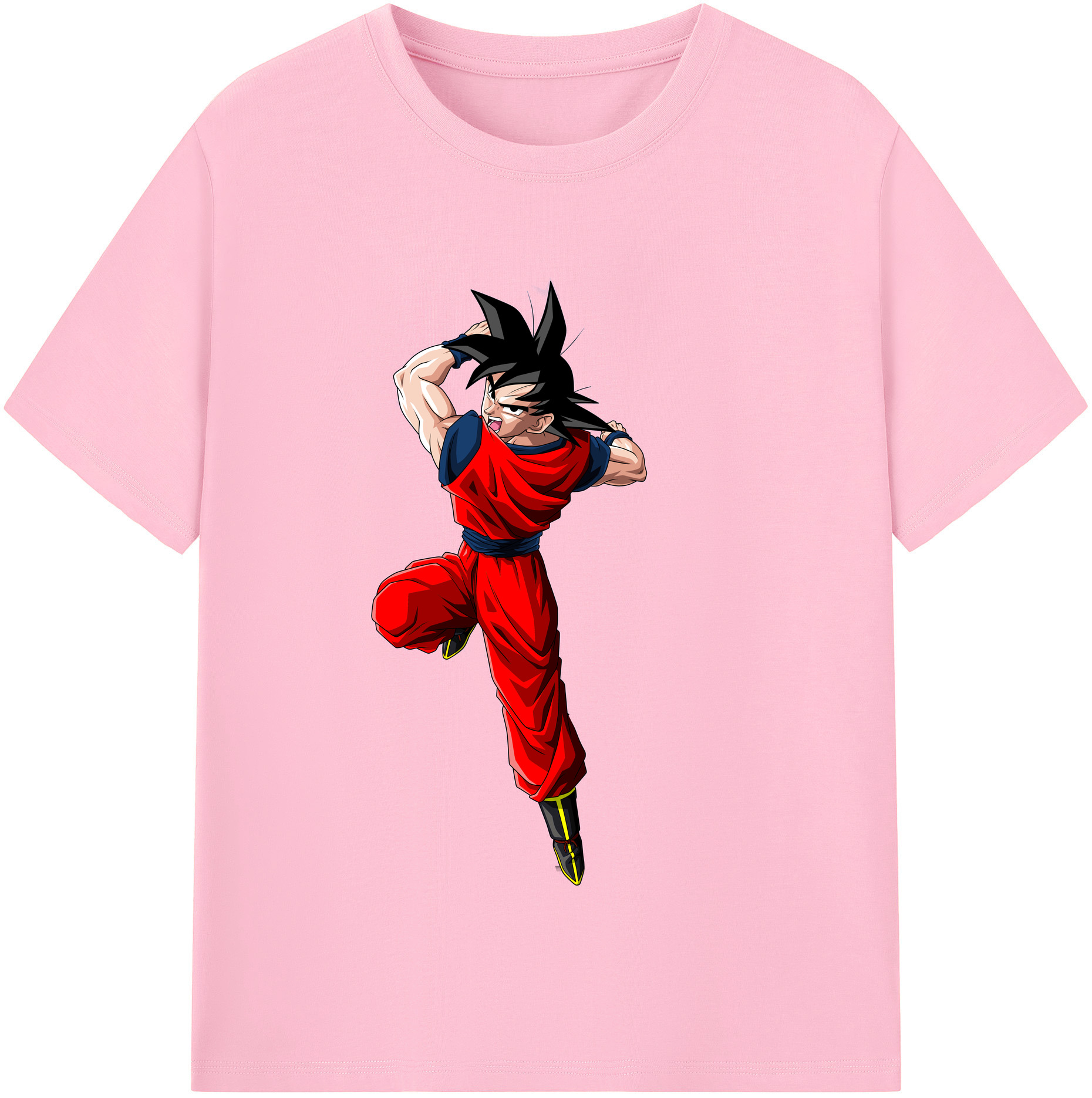 （画像用） ドラゴンボール 孫悟空（そん ごくう）Son Goku カカロット DRAGON BALL Kakarotto 綿100％半袖Tシャツ（フロントプリント）