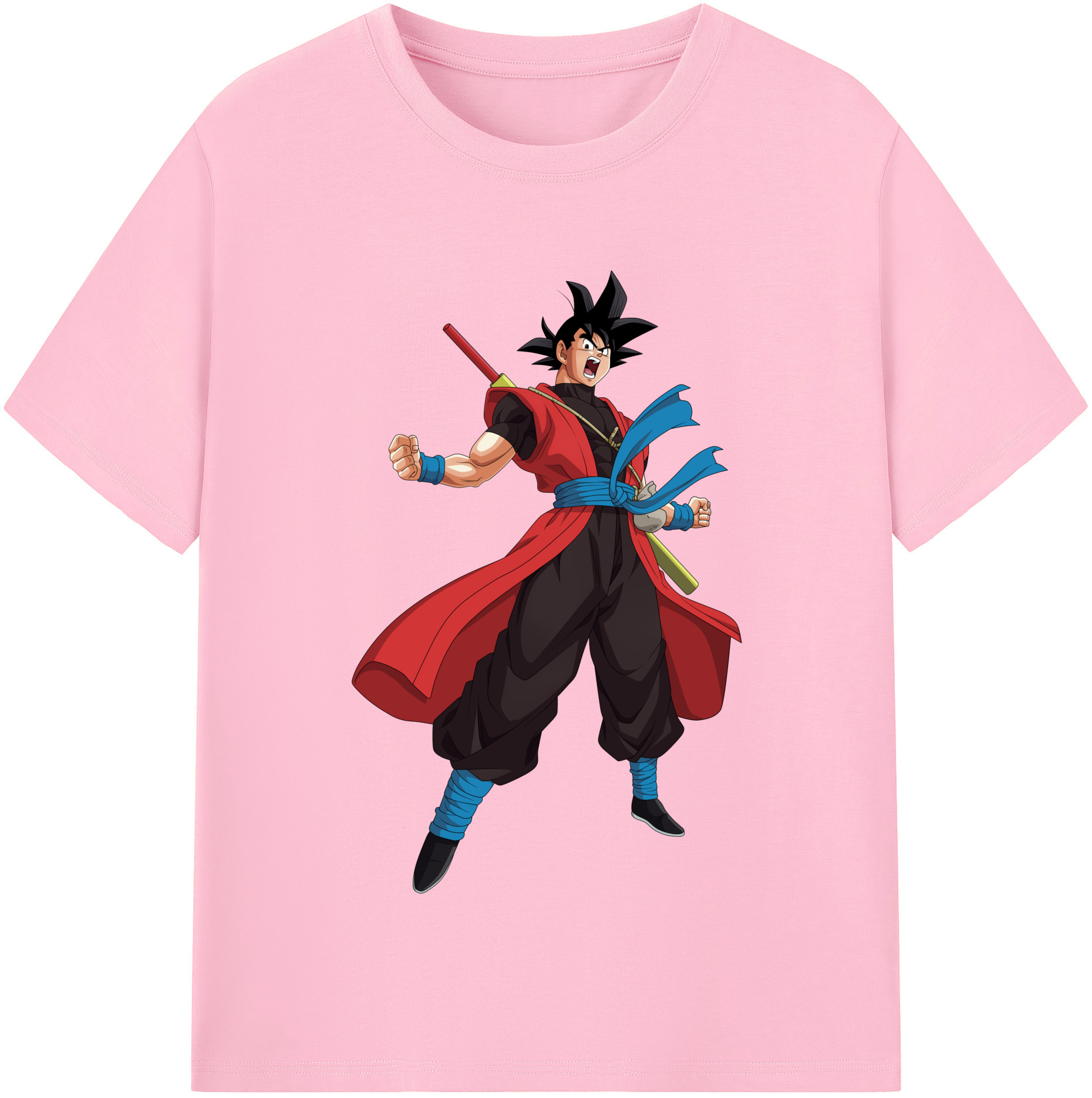 （画像用） ドラゴンボール 孫悟空（そん ごくう）Son Goku カカロット DRAGON BALL Kakarotto 綿100％半袖Tシャツ（フロントプリント）
