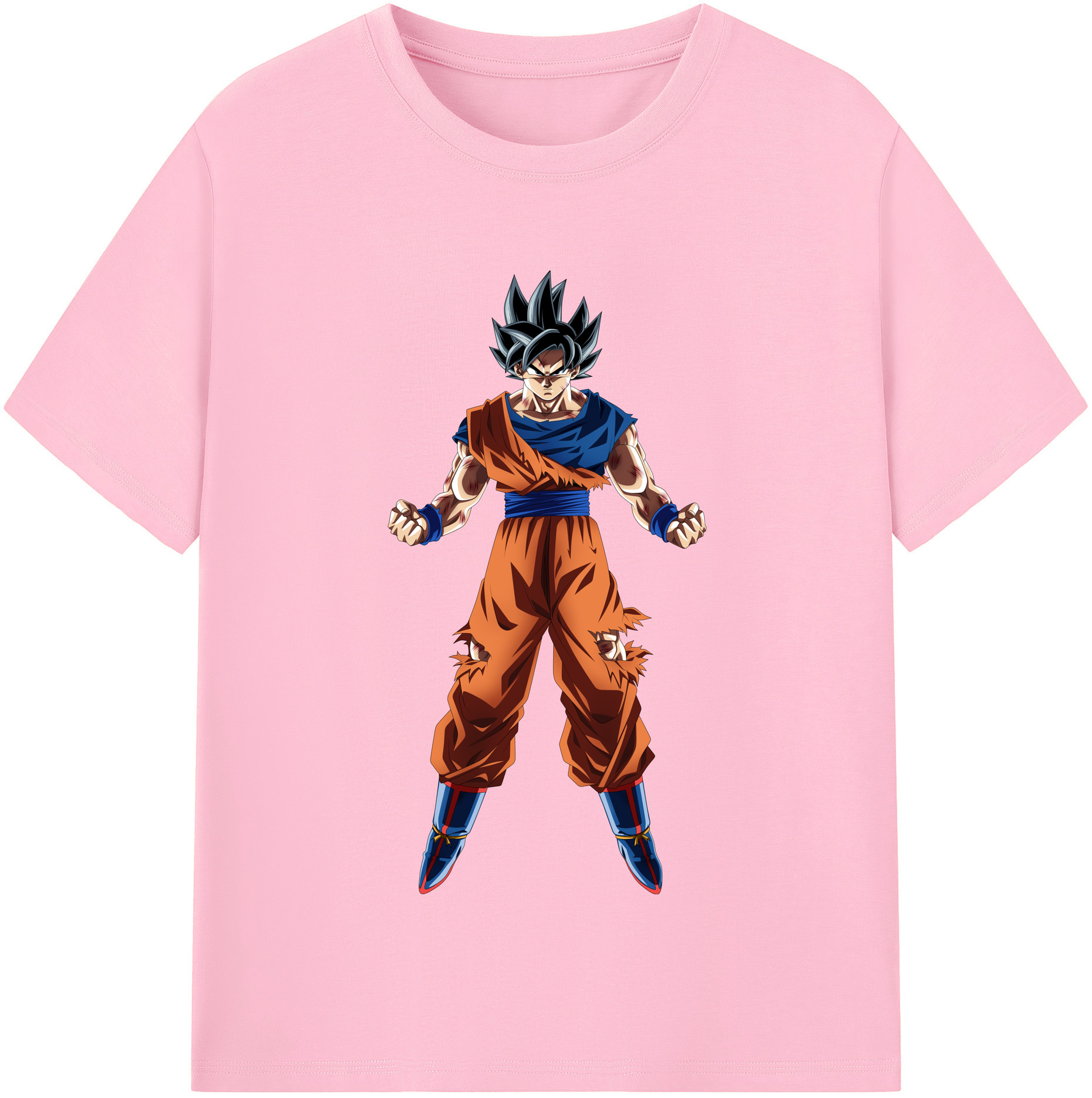 （画像用） ドラゴンボール 孫悟空（そん ごくう）Son Goku カカロット DRAGON BALL Kakarotto 綿100％半袖Tシャツ（フロントプリント）