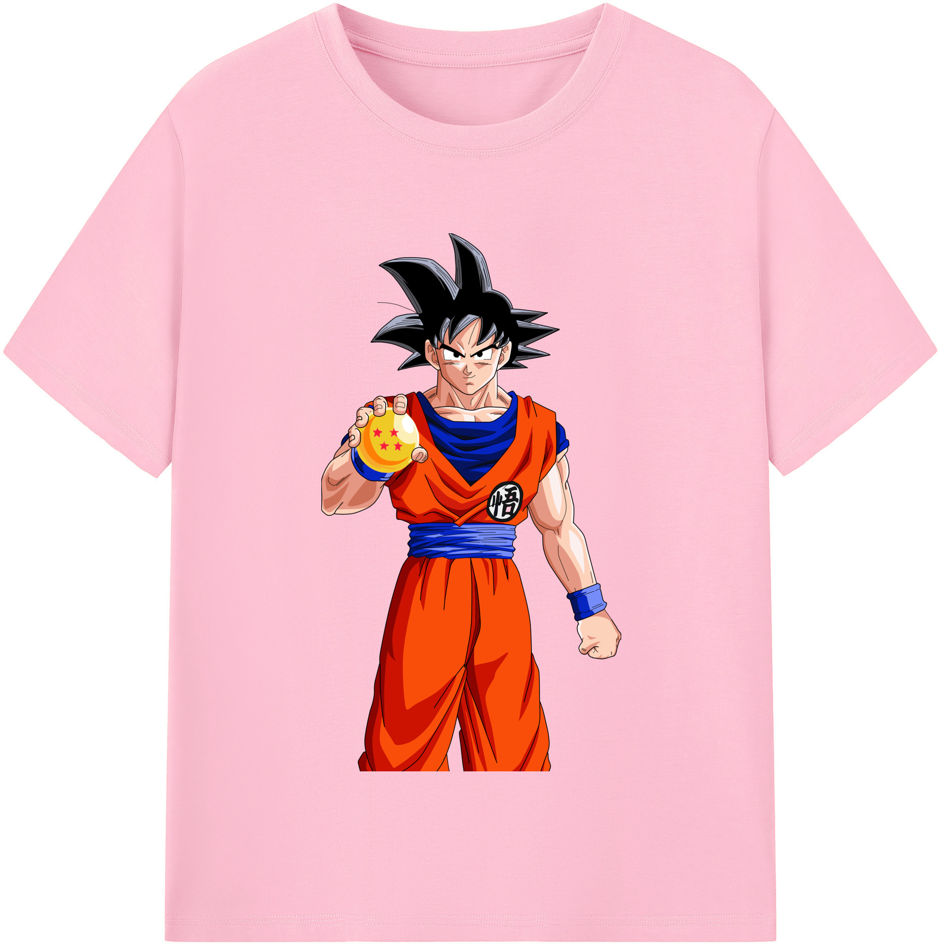 （画像用） ドラゴンボール 孫悟空（そん ごくう）Son Goku カカロット DRAGON BALL Kakarotto 綿100％半袖Tシャツ（フロントプリント）
