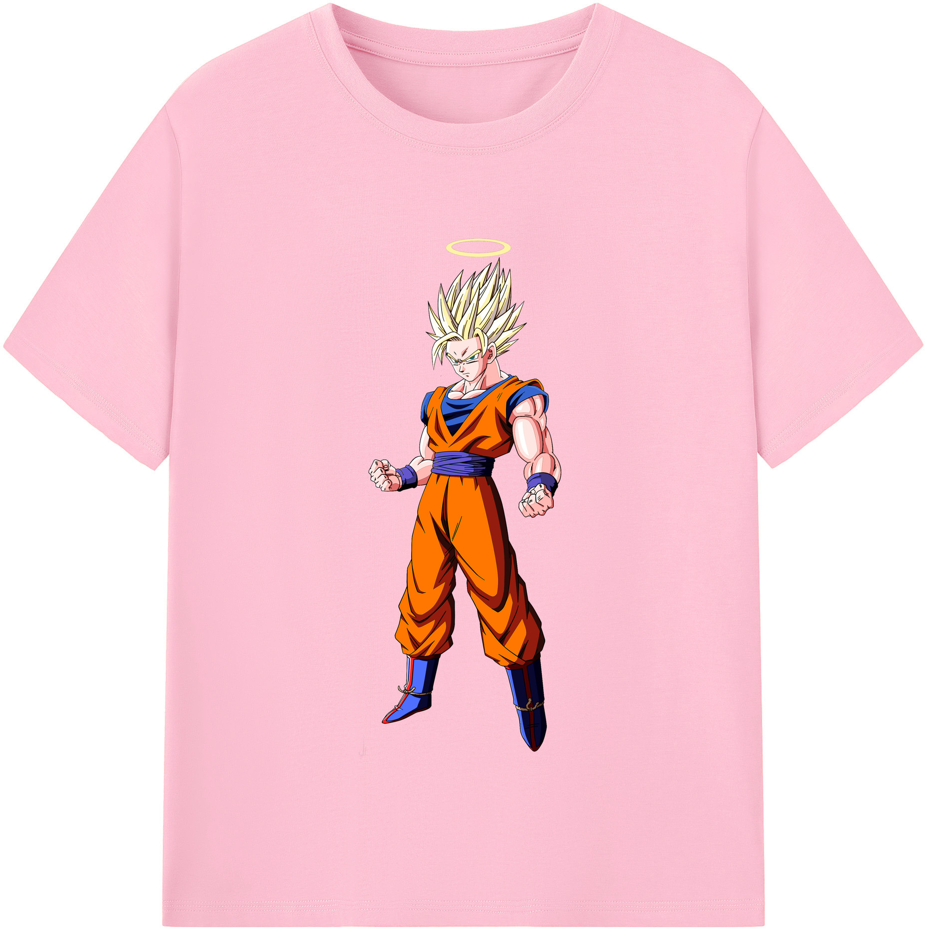 （画像用） ドラゴンボール 孫悟空（そん ごくう）Son Goku カカロット DRAGON BALL Kakarotto 綿100％半袖Tシャツ（フロントプリント）
