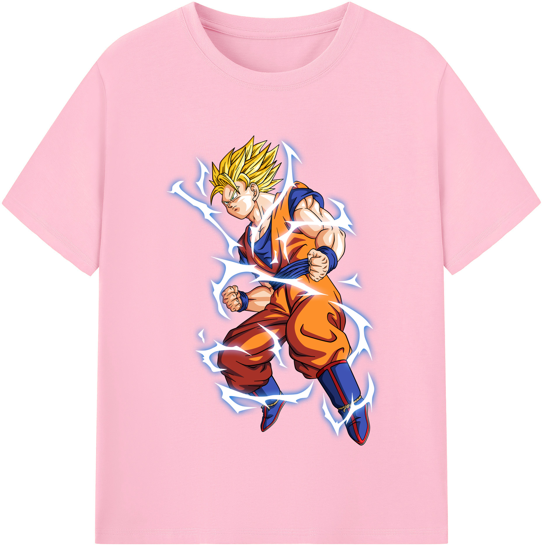 （画像用） ドラゴンボール 孫悟空（そん ごくう）Son Goku カカロット DRAGON BALL Kakarotto 綿100％半袖Tシャツ（フロントプリント）