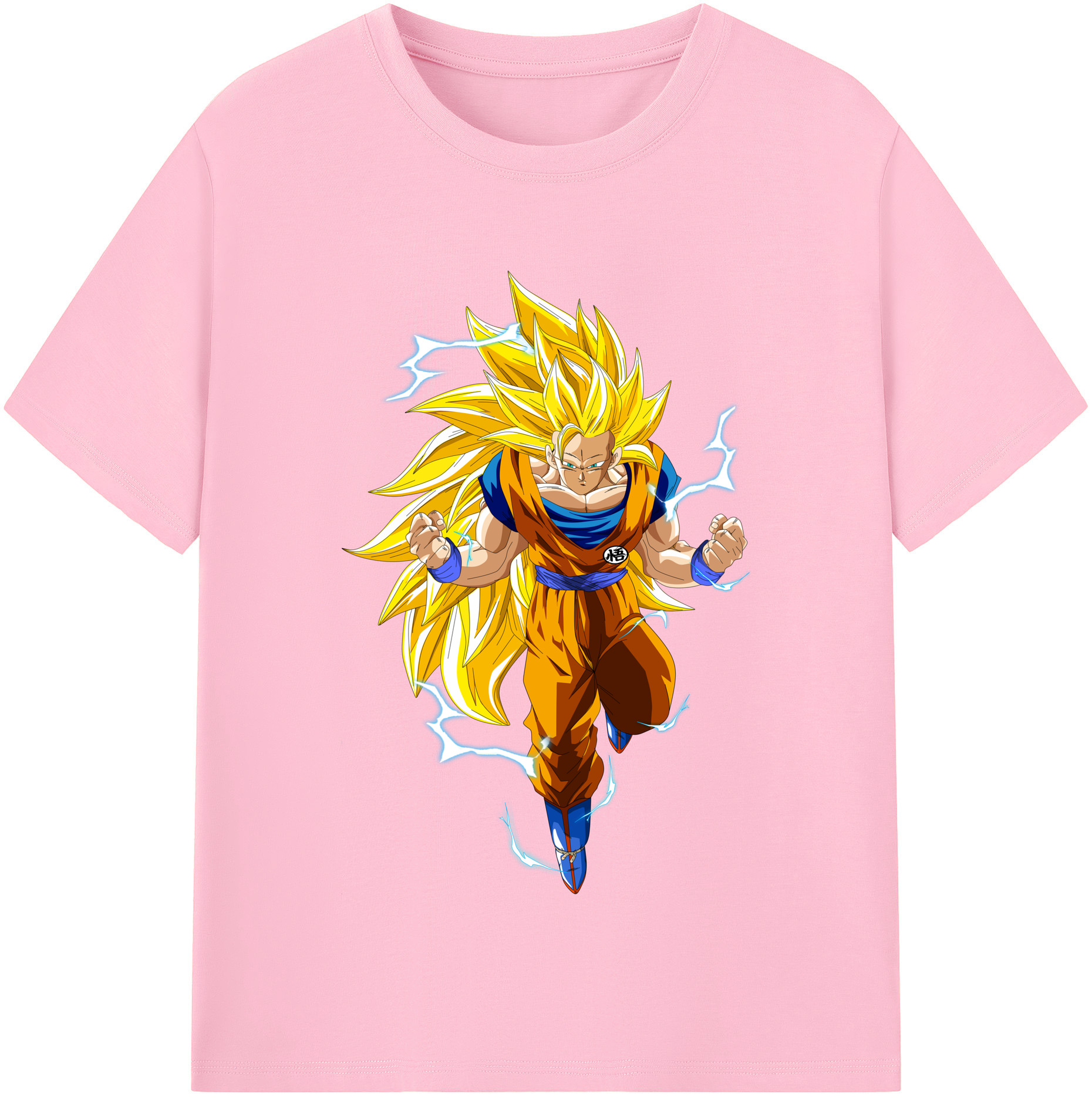 （画像用） ドラゴンボール 孫悟空（そん ごくう）Son Goku カカロット DRAGON BALL Kakarotto 綿100％半袖Tシャツ（フロントプリント）