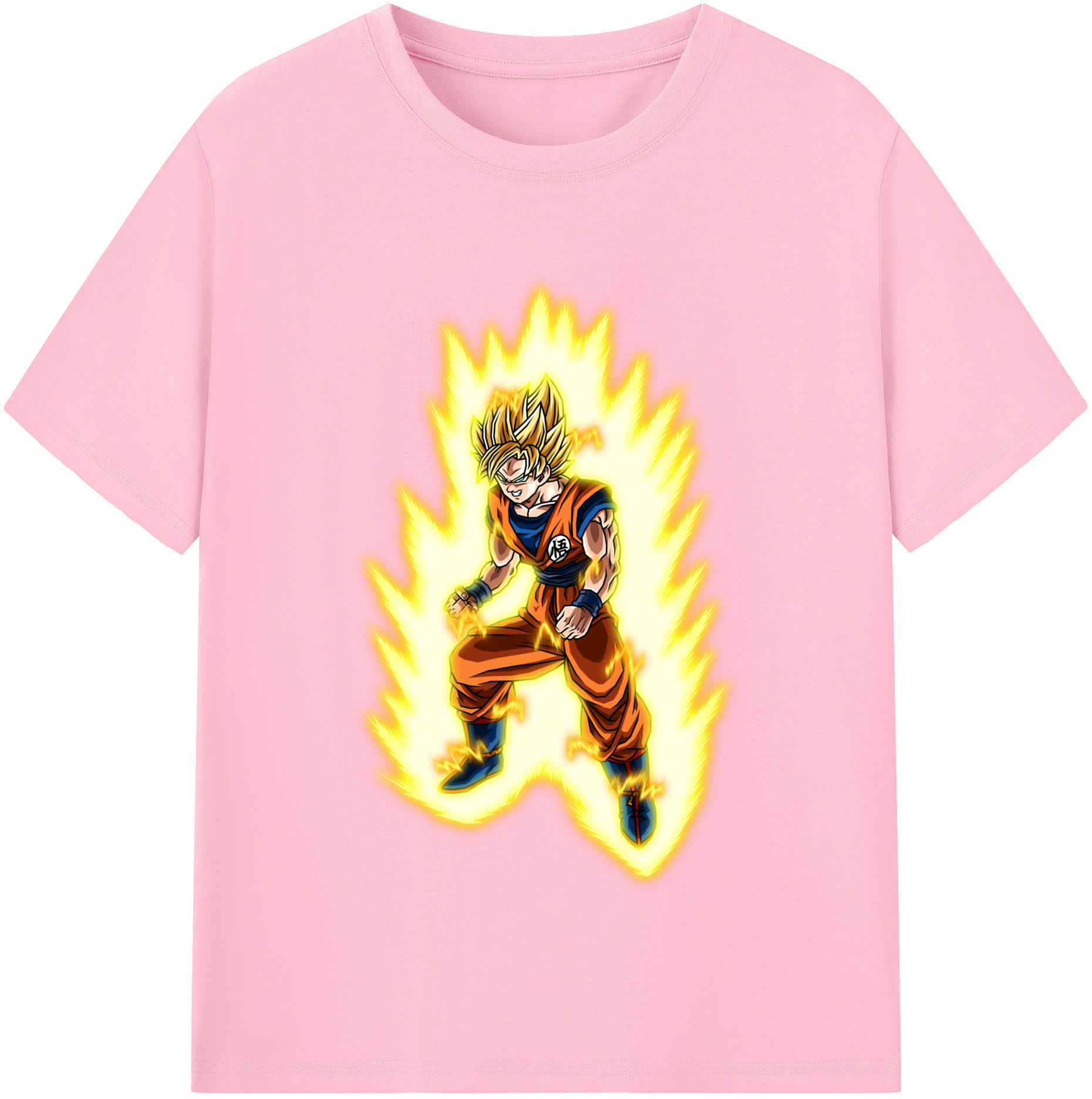 （画像用） ドラゴンボール 孫悟空（そん ごくう）Son Goku カカロット DRAGON BALL Kakarotto 綿100％半袖Tシャツ（フロントプリント）