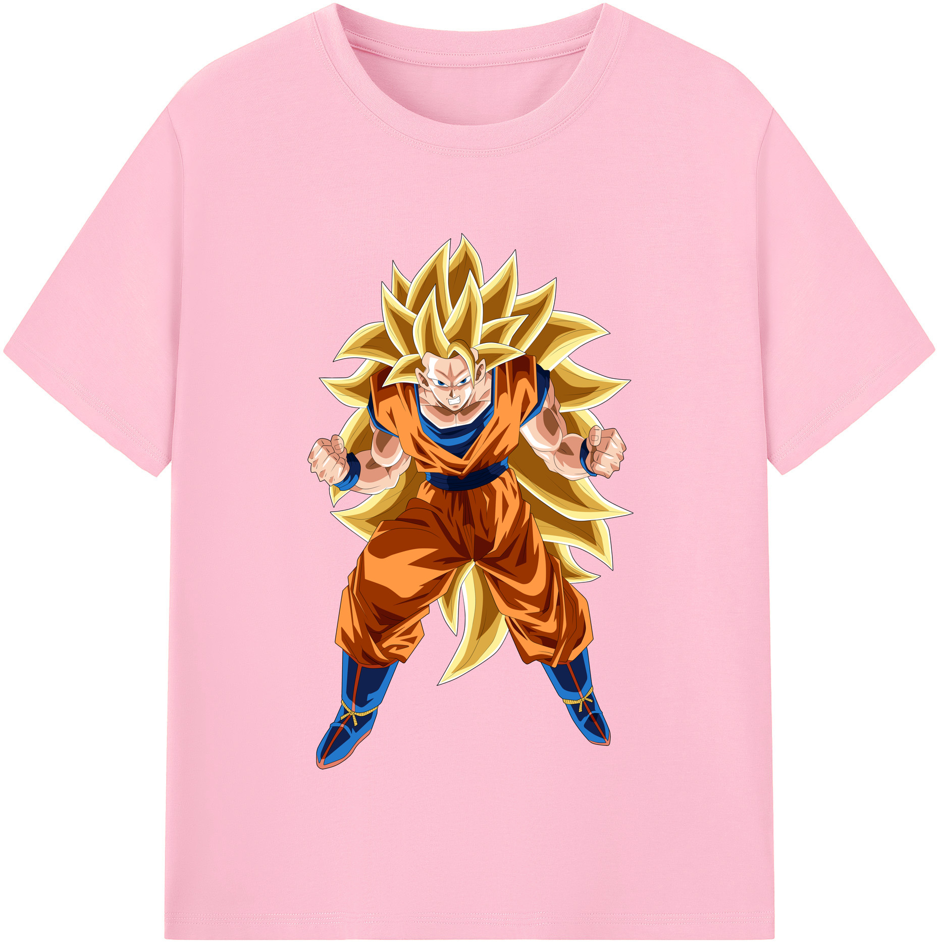 （画像用） ドラゴンボール 孫悟空（そん ごくう）Son Goku カカロット DRAGON BALL Kakarotto 綿100％半袖Tシャツ（フロントプリント）