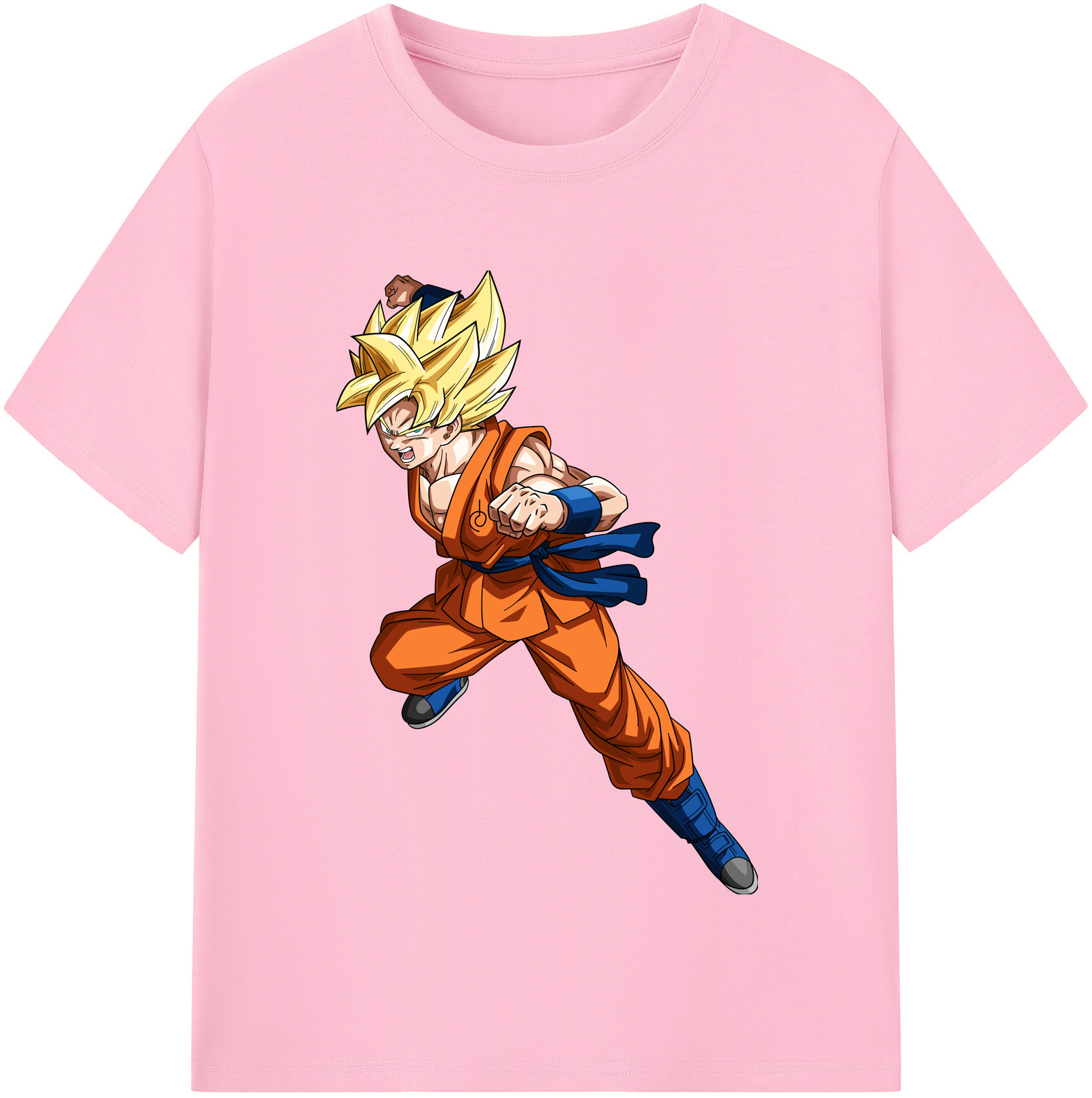 （画像用） ドラゴンボール 孫悟空（そん ごくう）Son Goku カカロット DRAGON BALL Kakarotto 綿100％半袖Tシャツ（フロントプリント）