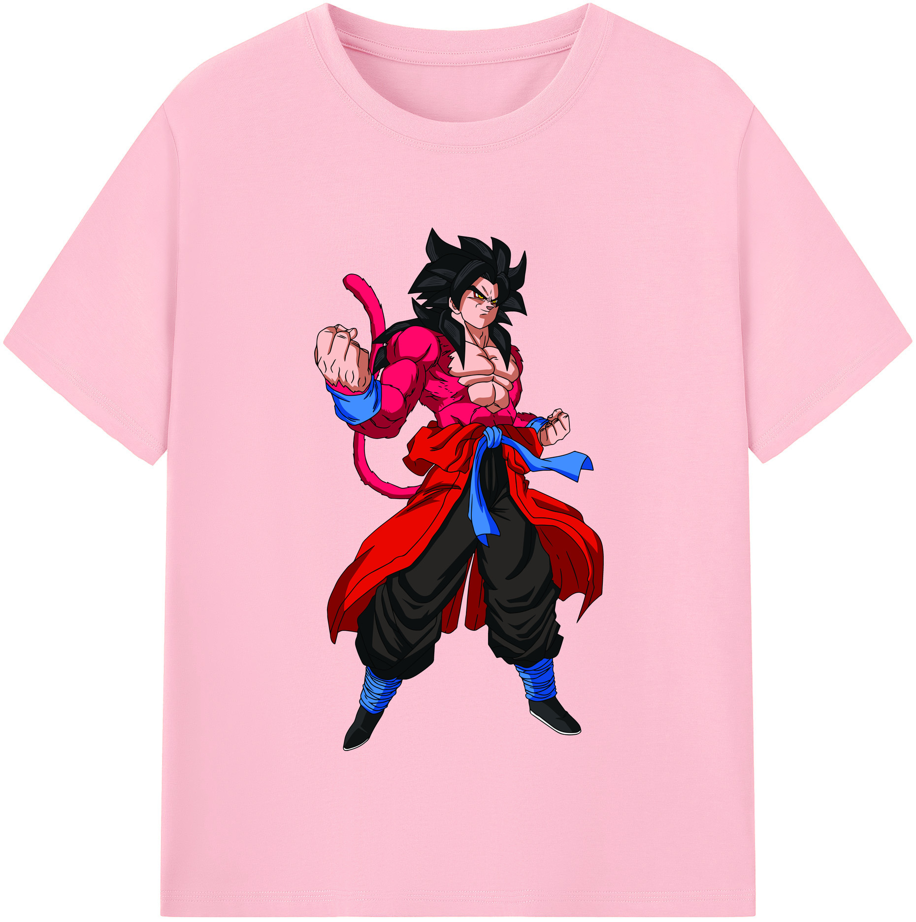 （画像用） ドラゴンボール 孫悟空（そん ごくう）Son Goku カカロット DRAGON BALL Kakarotto 綿100％半袖Tシャツ（フロントプリント）