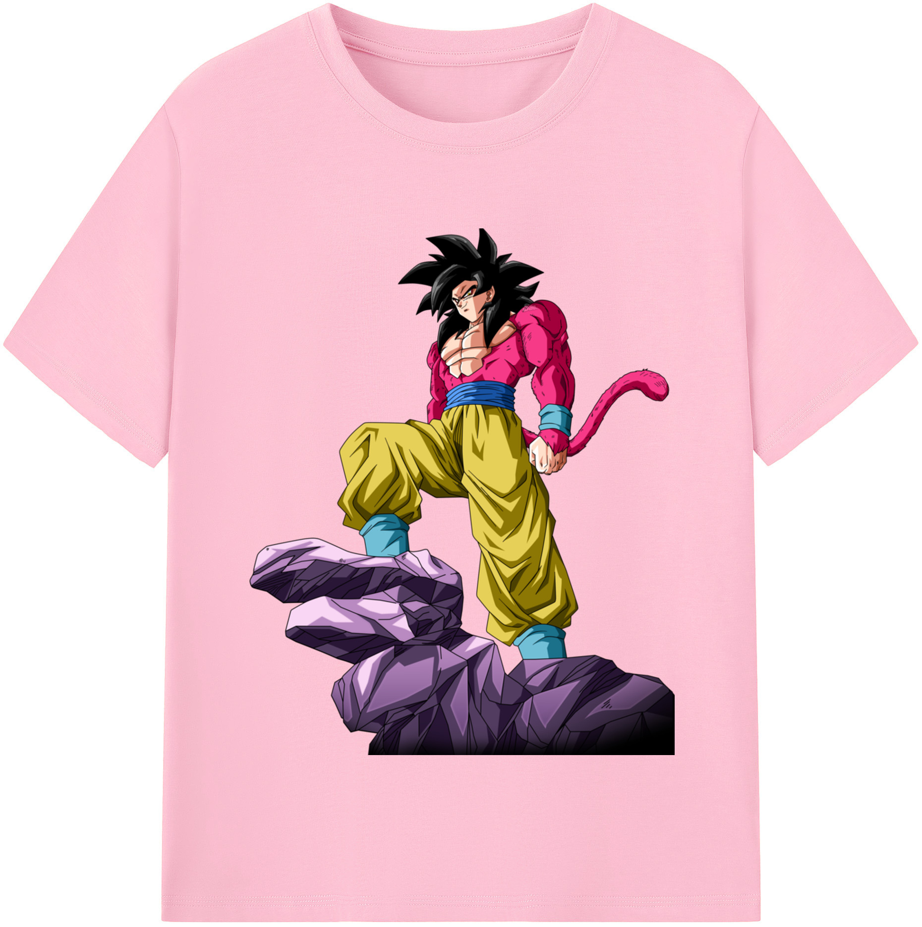 （画像用） ドラゴンボール 孫悟空（そん ごくう）Son Goku カカロット DRAGON BALL Kakarotto 綿100％半袖Tシャツ（フロントプリント）