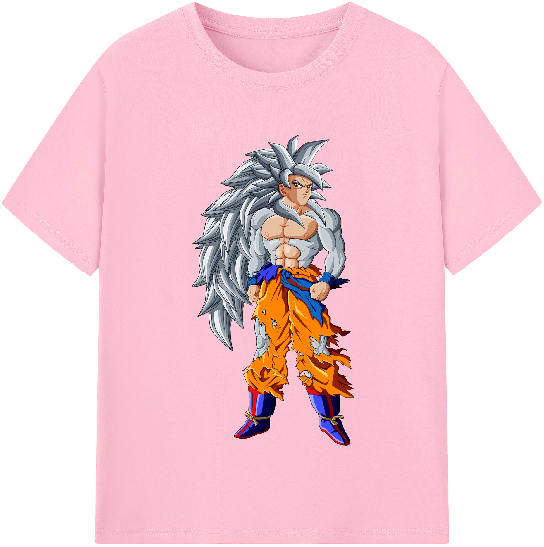 （画像用） ドラゴンボール 孫悟空（そん ごくう）Son Goku カカロット DRAGON BALL Kakarotto 綿100％半袖Tシャツ（フロントプリント）