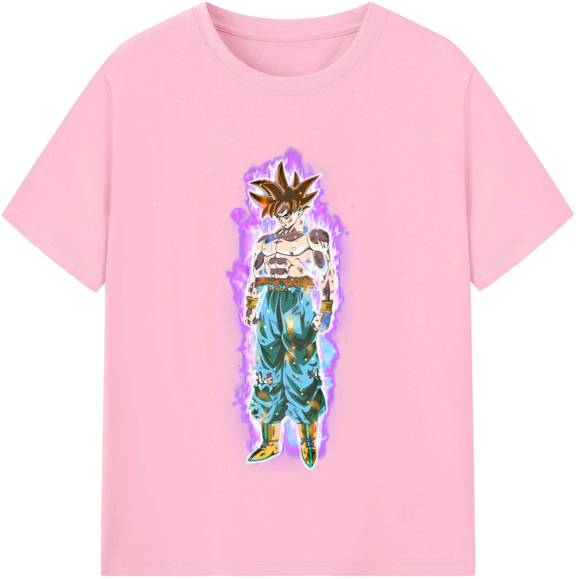 （画像用） ドラゴンボール 孫悟空（そん ごくう）Son Goku カカロット DRAGON BALL Kakarotto 綿100％半袖Tシャツ（フロントプリント）