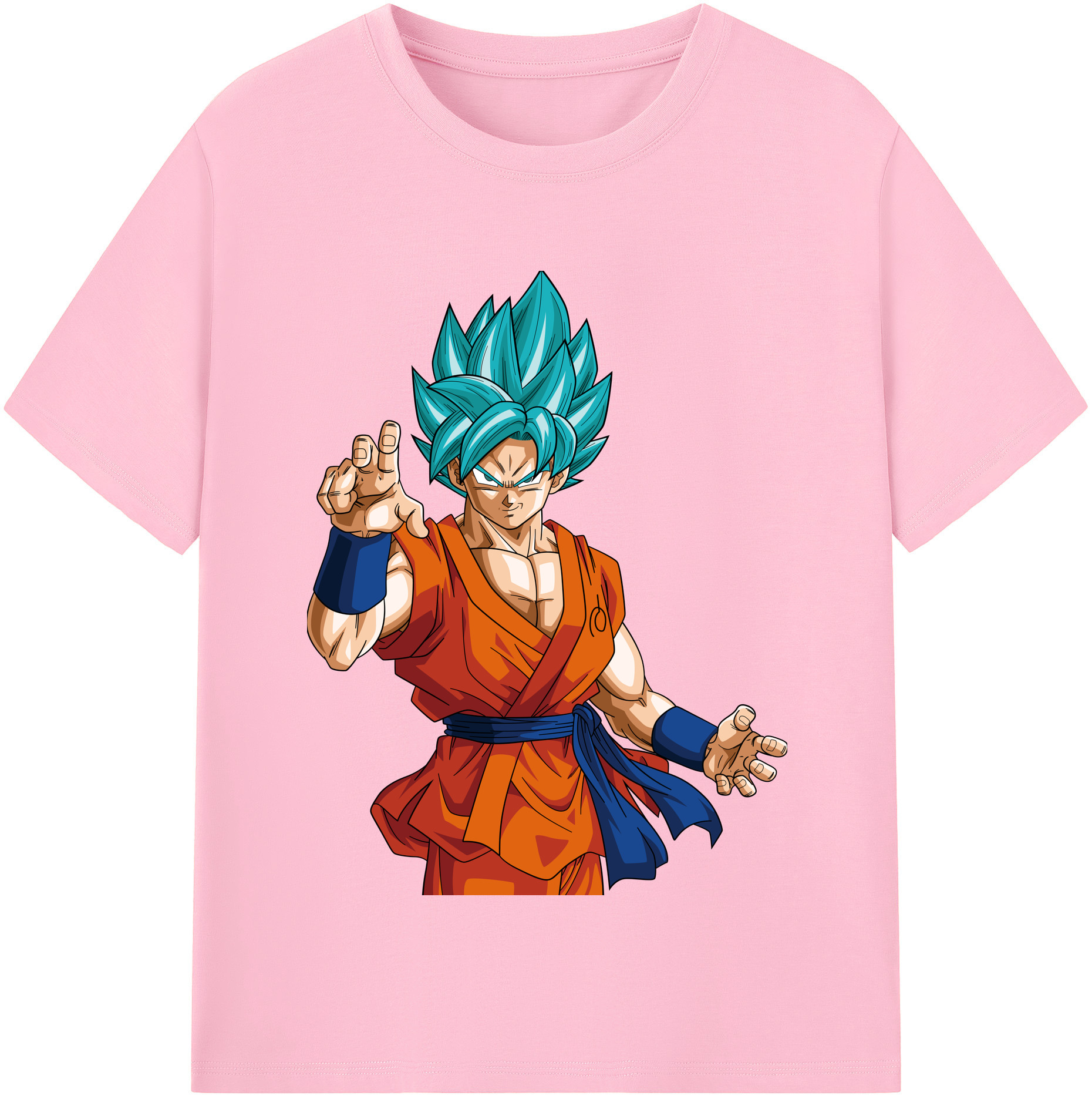（画像用） ドラゴンボール 孫悟空（そん ごくう）Son Goku カカロット DRAGON BALL Kakarotto 綿100％半袖Tシャツ（フロントプリント）