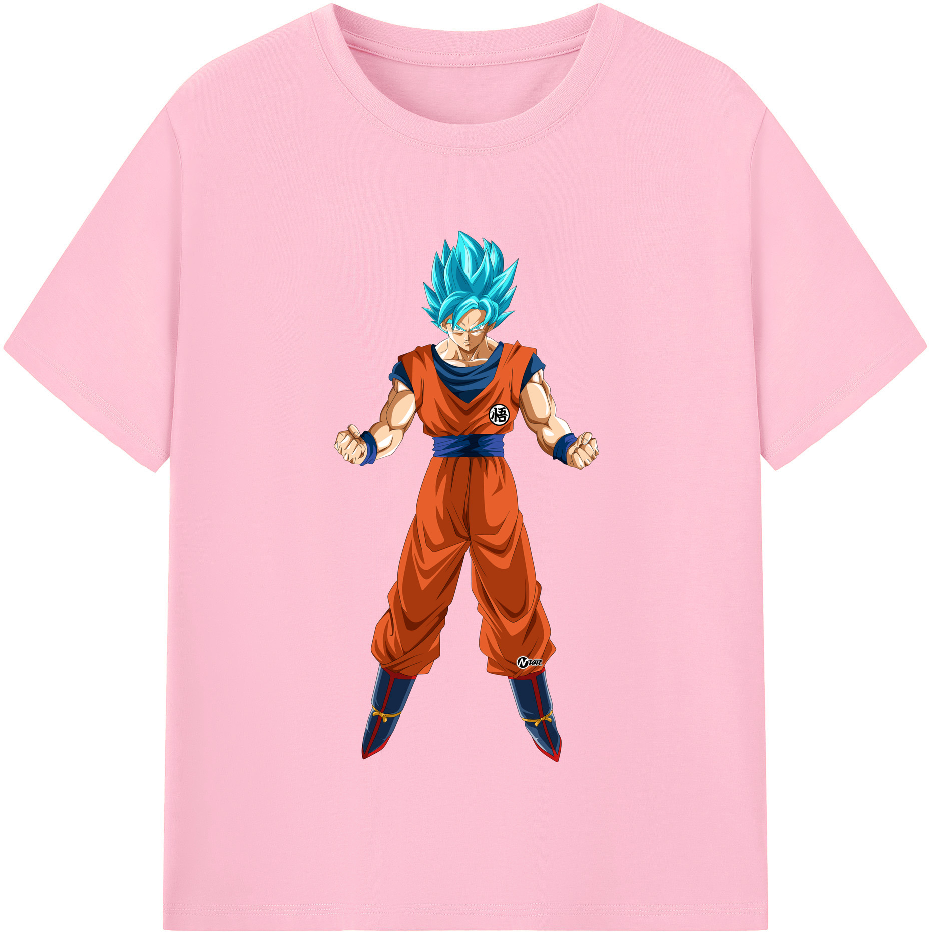 （画像用） ドラゴンボール 孫悟空（そん ごくう）Son Goku カカロット DRAGON BALL Kakarotto 綿100％半袖Tシャツ（フロントプリント）