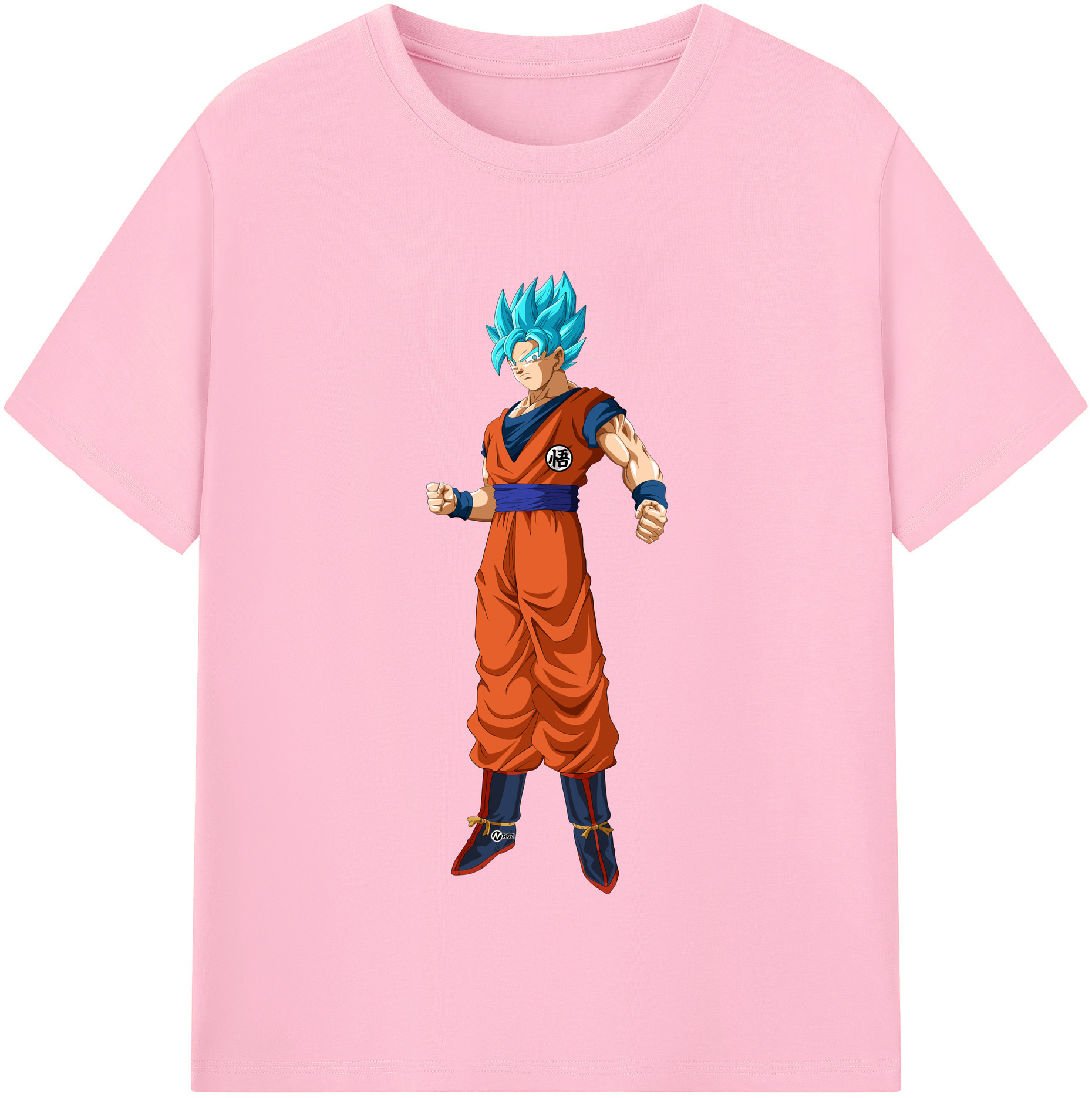 （画像用） ドラゴンボール 孫悟空（そん ごくう）Son Goku カカロット DRAGON BALL Kakarotto 綿100％半袖Tシャツ（フロントプリント）