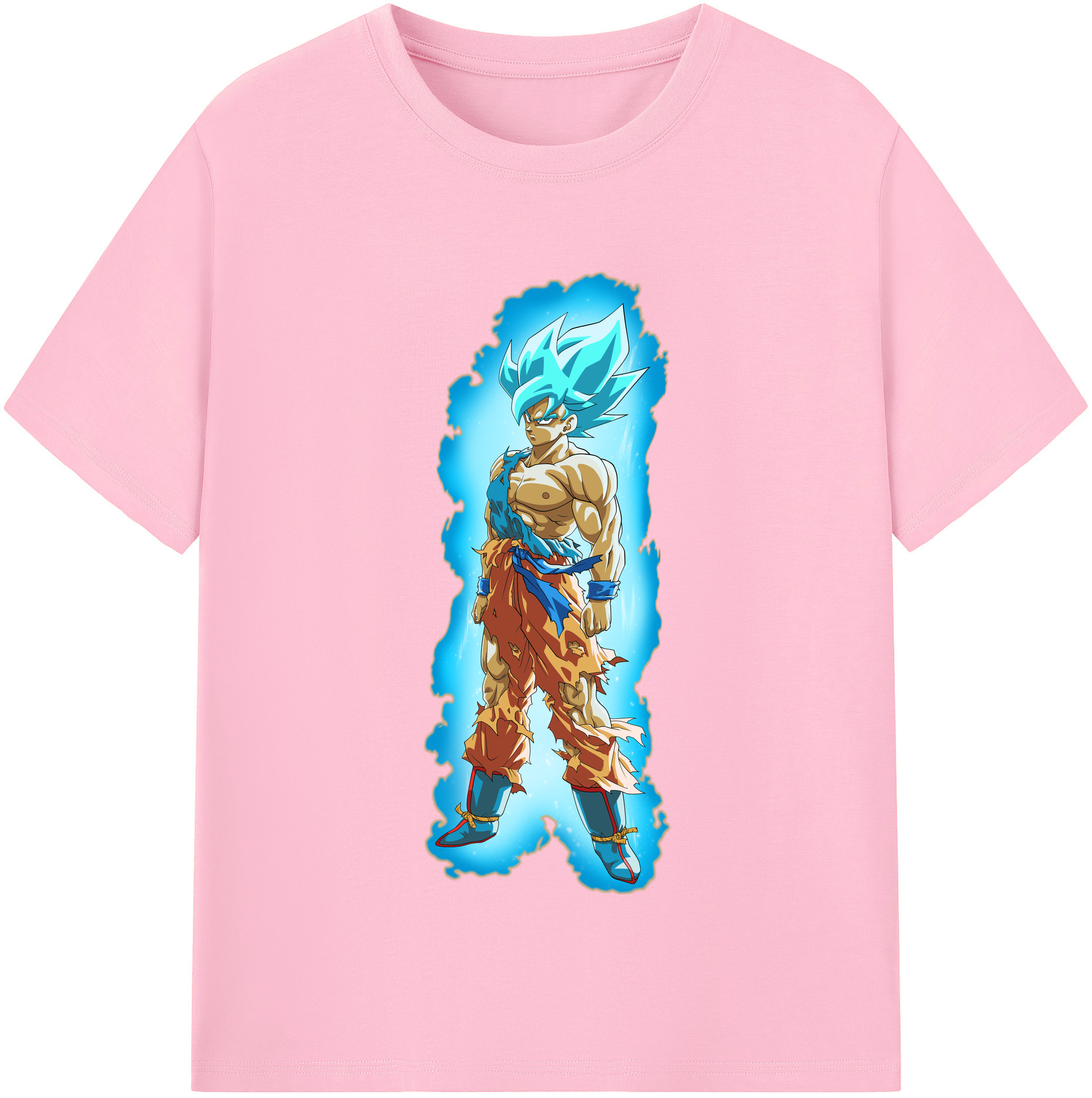 （画像用） ドラゴンボール 孫悟空（そん ごくう）Son Goku カカロット DRAGON BALL Kakarotto 綿100％半袖Tシャツ（フロントプリント）