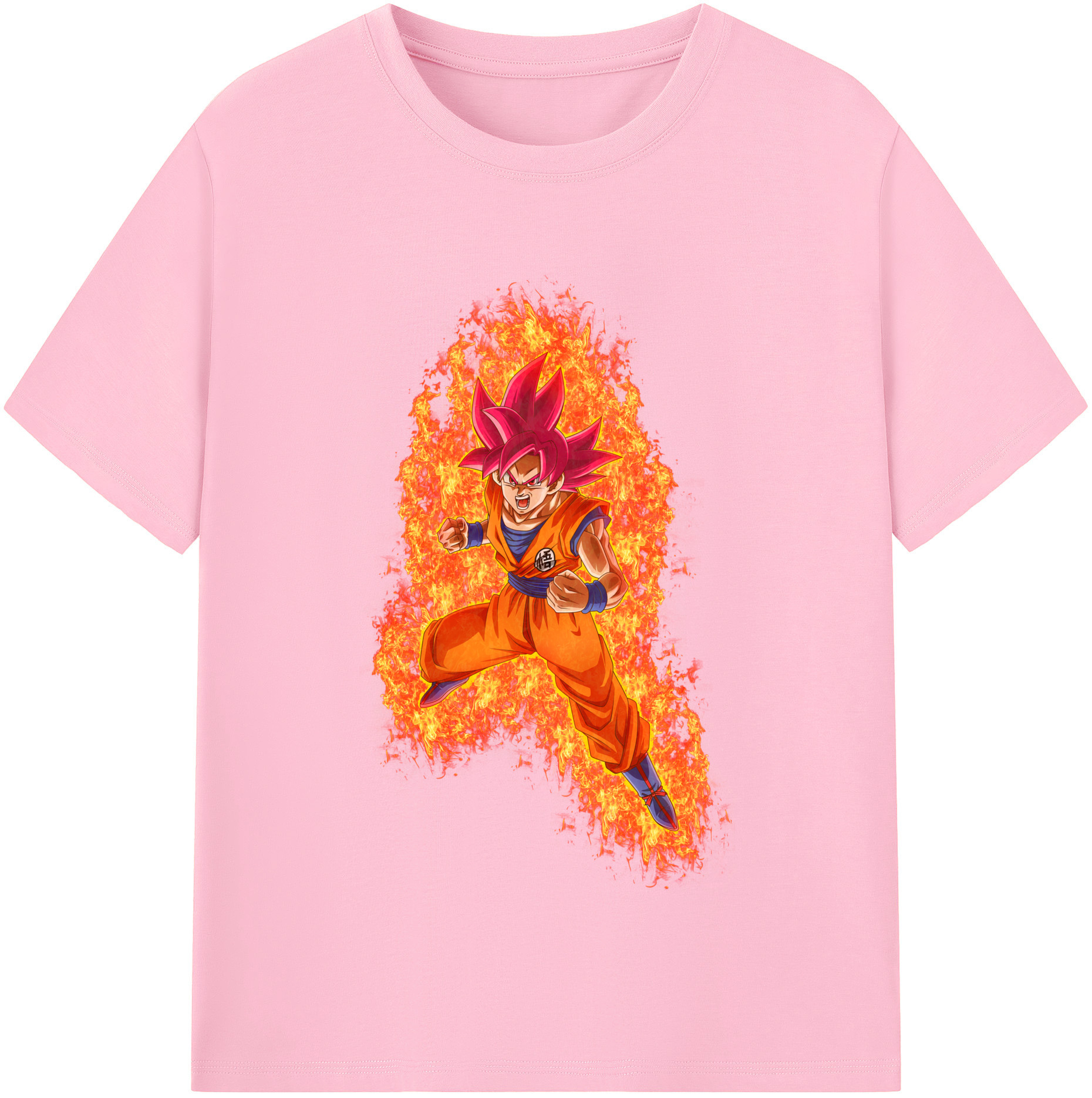 （画像用） ドラゴンボール 孫悟空（そん ごくう）Son Goku カカロット DRAGON BALL Kakarotto 綿100％半袖Tシャツ（フロントプリント）