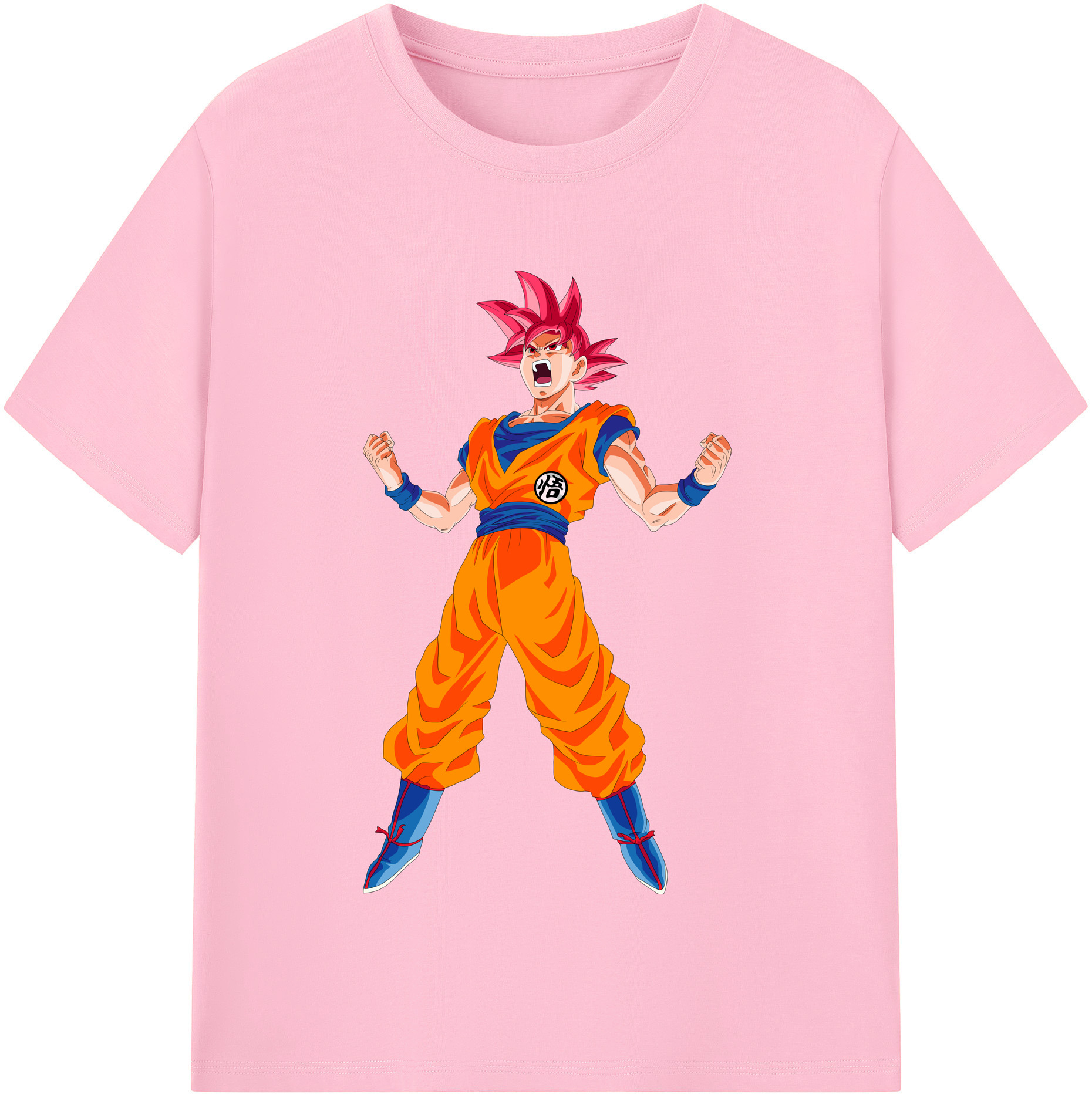 （画像用） ドラゴンボール 孫悟空（そん ごくう）Son Goku カカロット DRAGON BALL Kakarotto 綿100％半袖Tシャツ（フロントプリント）