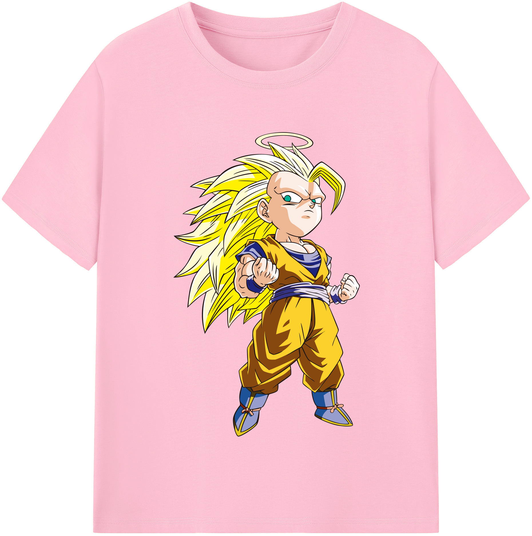 （画像用） ドラゴンボール 孫悟空（そん ごくう）Son Goku カカロット DRAGON BALL Kakarotto 綿100％半袖Tシャツ（フロントプリント）