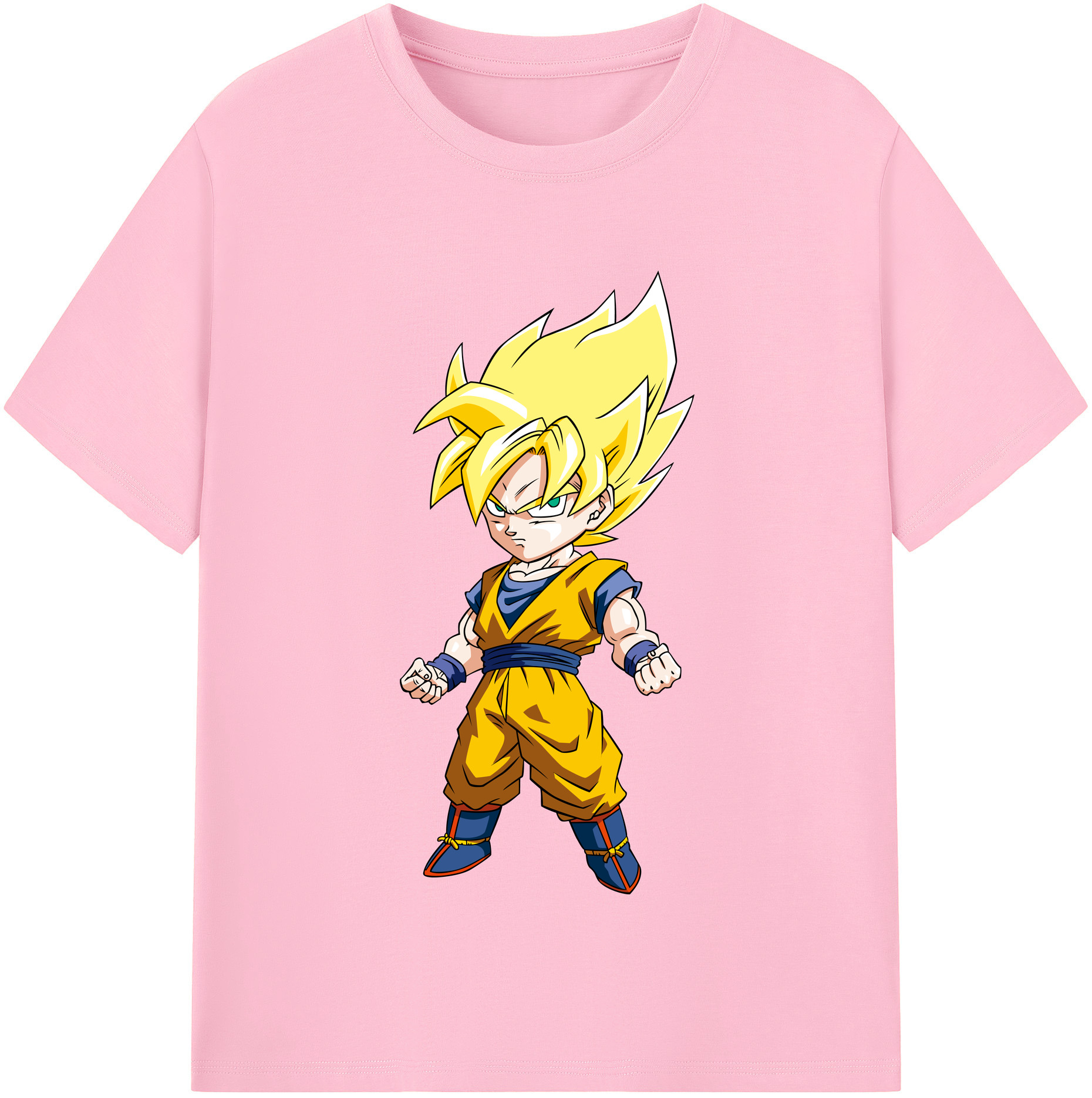 （画像用） ドラゴンボール 孫悟空（そん ごくう）Son Goku カカロット DRAGON BALL Kakarotto 綿100％半袖Tシャツ（フロントプリント）