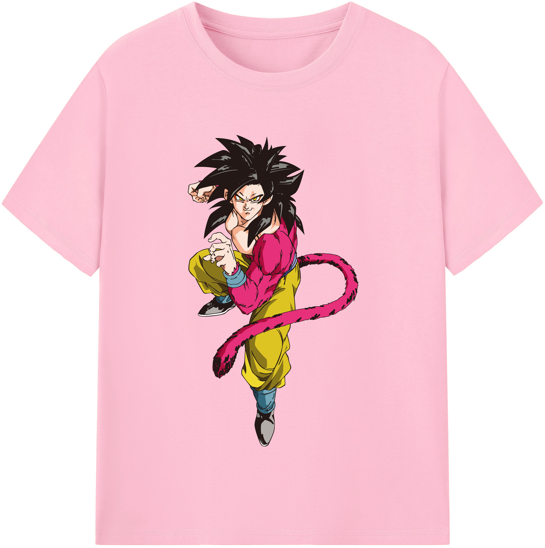 （画像用） ドラゴンボール 孫悟空（そん ごくう）Son Goku カカロット DRAGON BALL Kakarotto 綿100％半袖Tシャツ（フロントプリント）