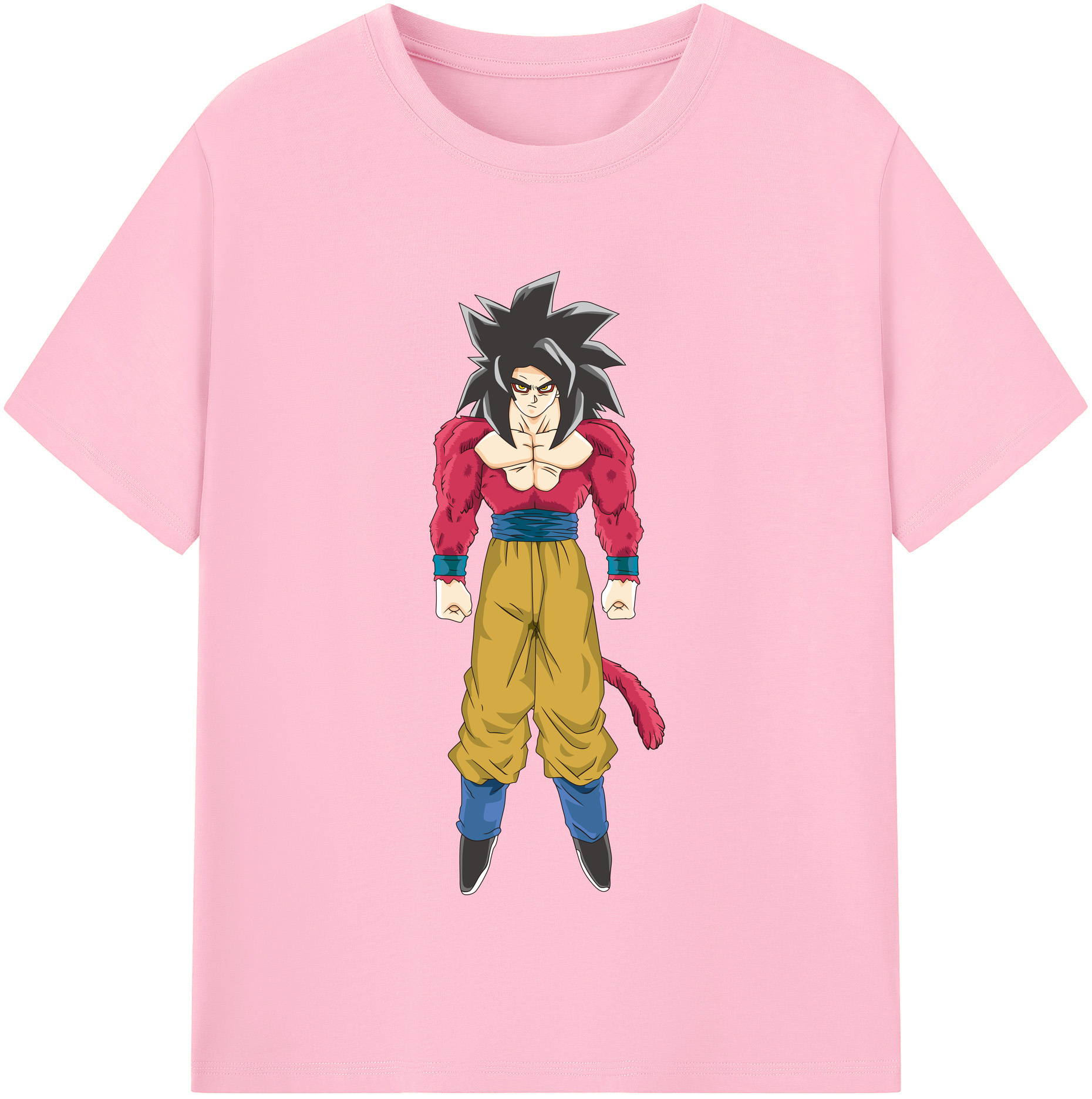（画像用） ドラゴンボール 孫悟空（そん ごくう）Son Goku カカロット DRAGON BALL Kakarotto 綿100％半袖Tシャツ（フロントプリント）