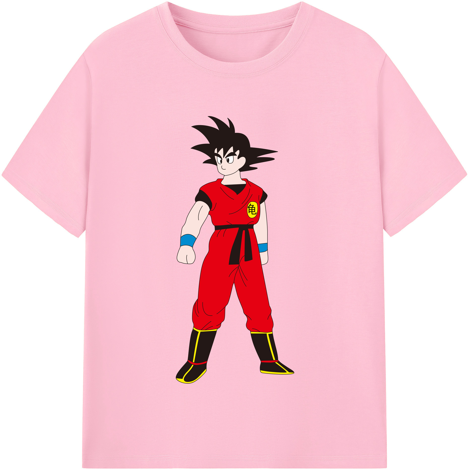 （画像用） ドラゴンボール 孫悟空（そん ごくう）Son Goku カカロット DRAGON BALL Kakarotto 綿100％半袖Tシャツ（フロントプリント）