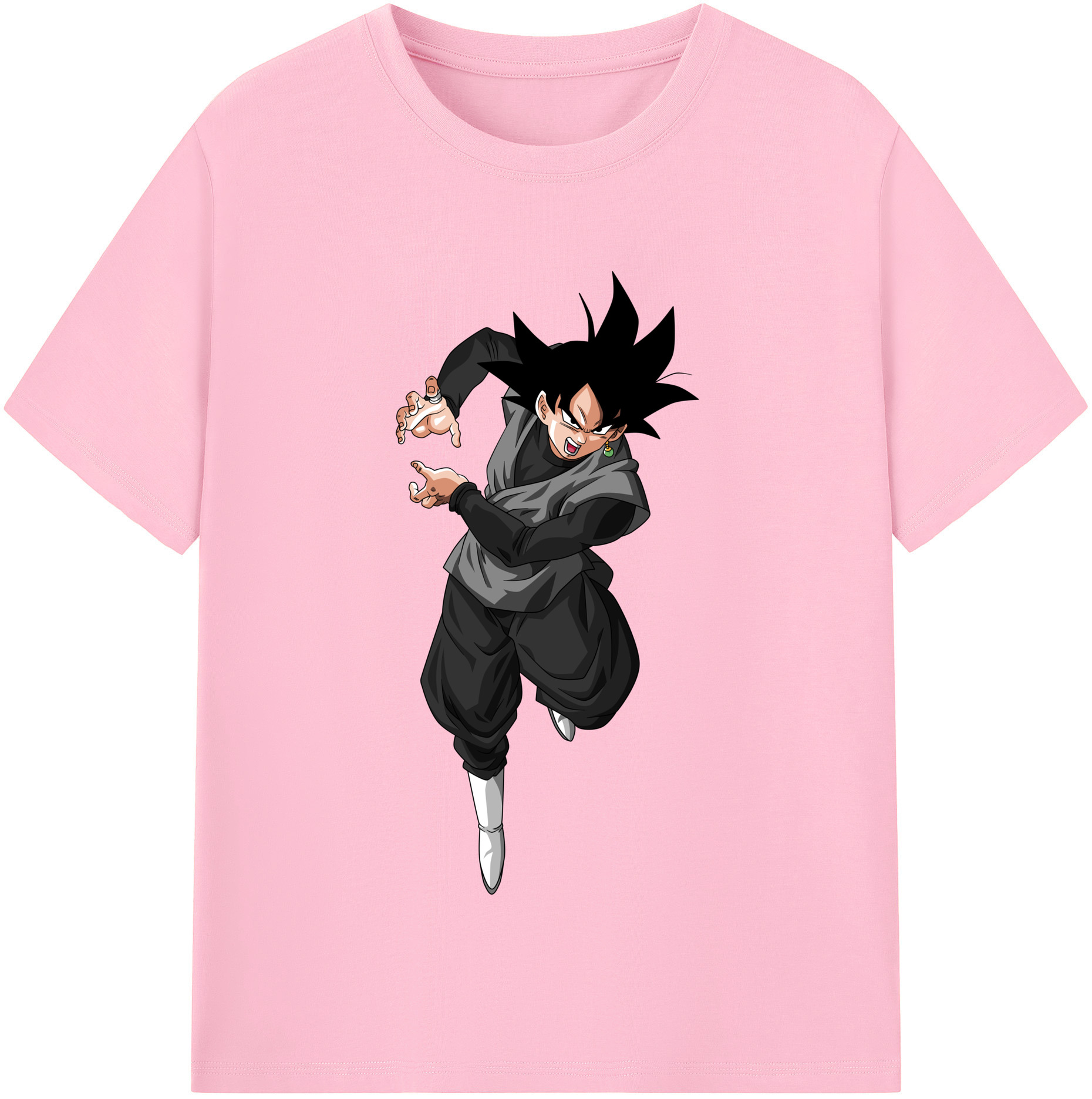 （画像用） ドラゴンボール ベジータ四世（Bejīta Yonsei）DRAGON BALL Vegeta IV 綿100％半袖Tシャツ（フロントプリント）