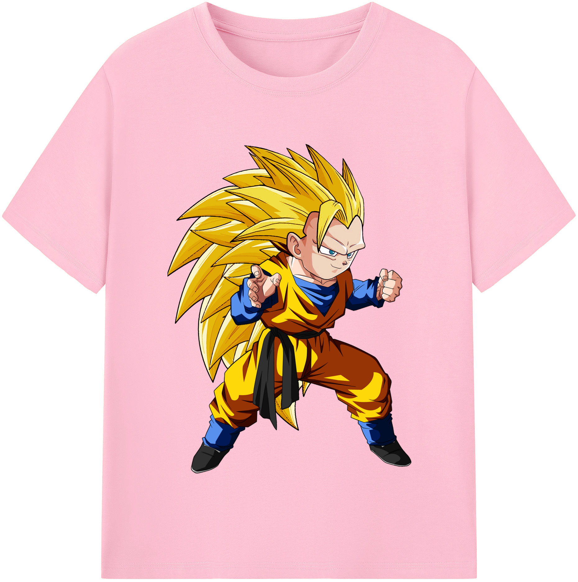 （画像用） ドラゴンボール ベジータ四世（Bejīta Yonsei）DRAGON BALL Vegeta IV 綿100％半袖Tシャツ（フロントプリント）