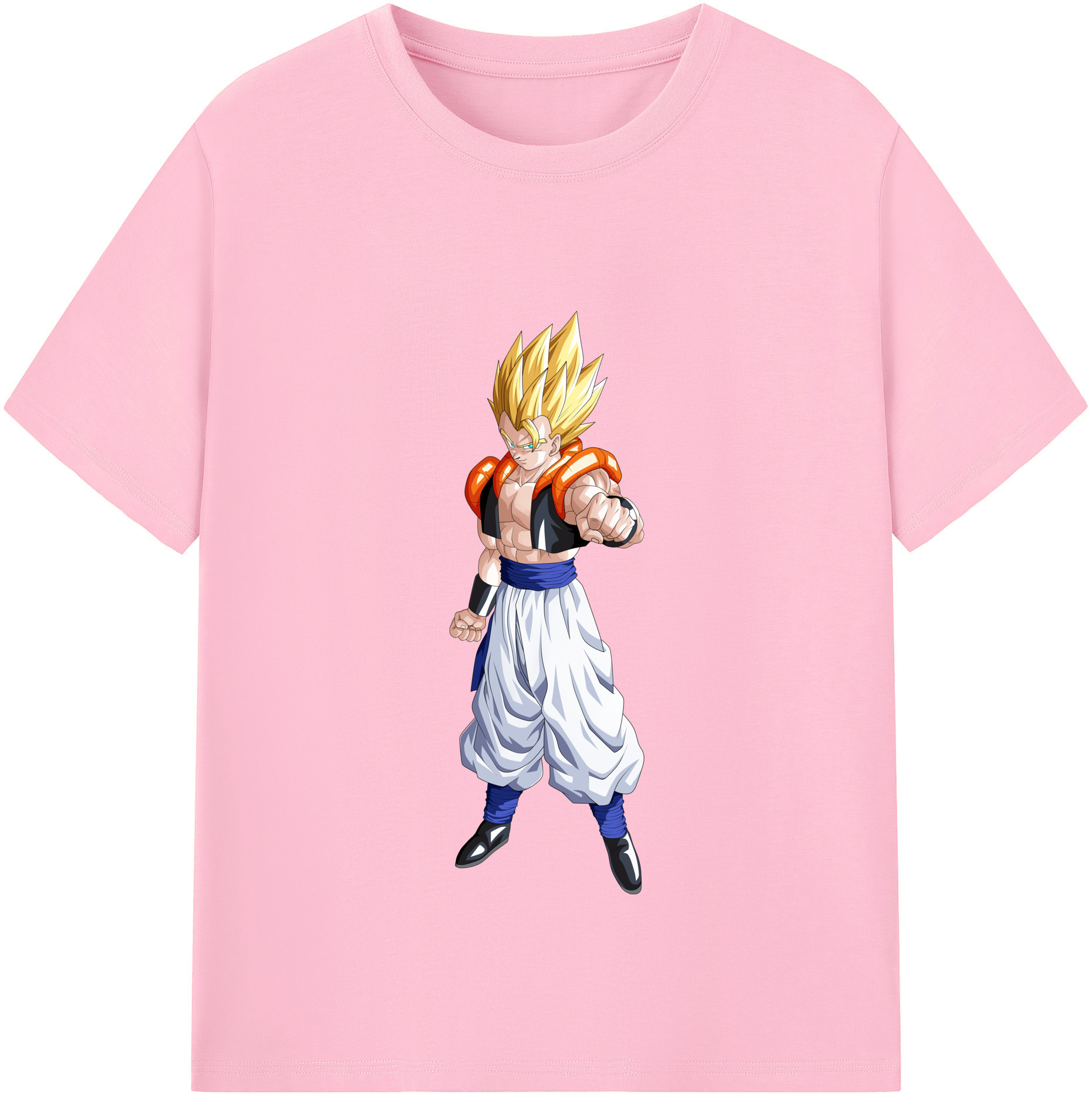 （画像用） ドラゴンボール ベジータ四世（Bejīta Yonsei）DRAGON BALL Vegeta IV 綿100％半袖Tシャツ（フロントプリント）